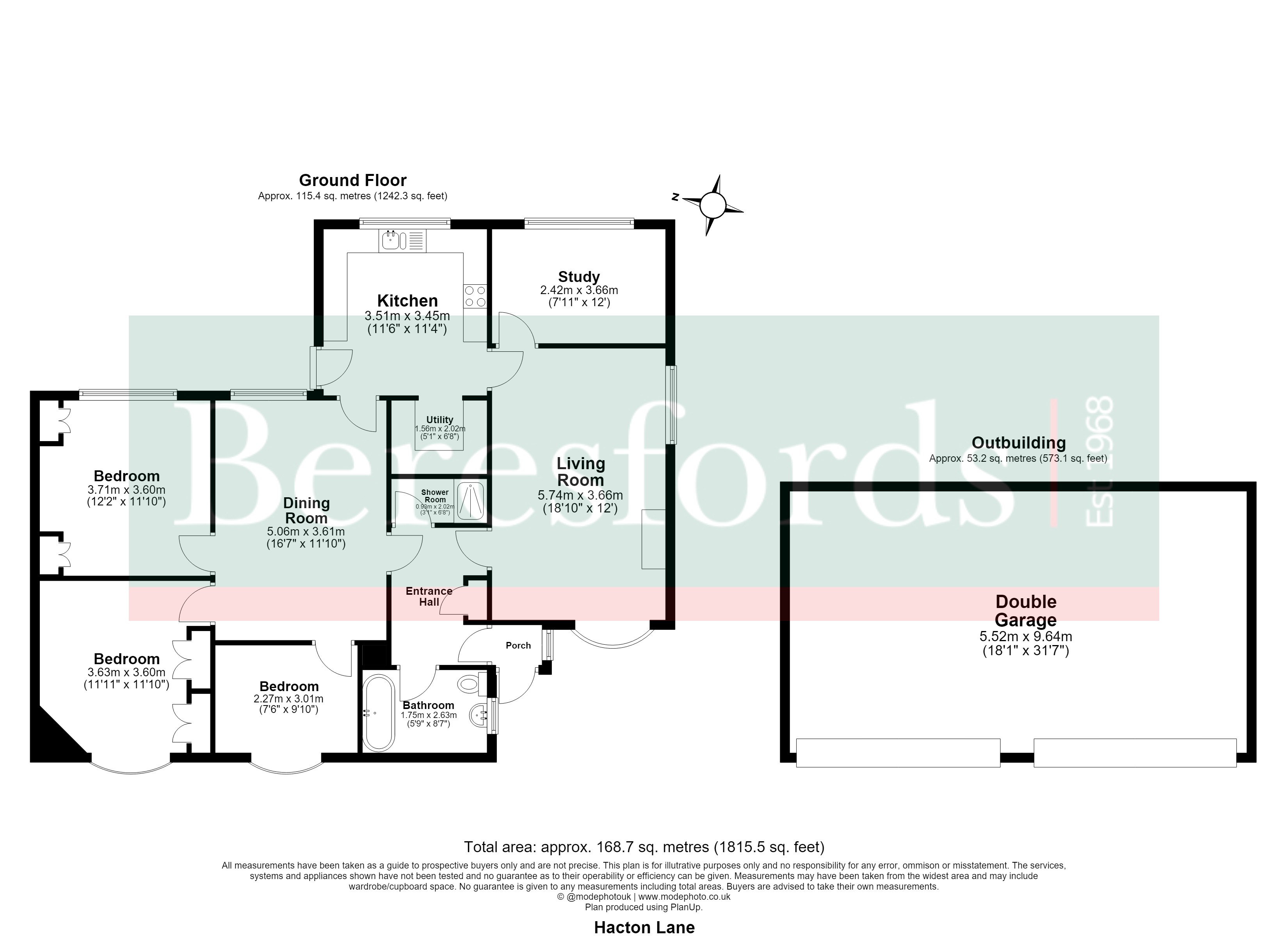 Pelham Lodge,, Hacton Lane, Upminster floorplan