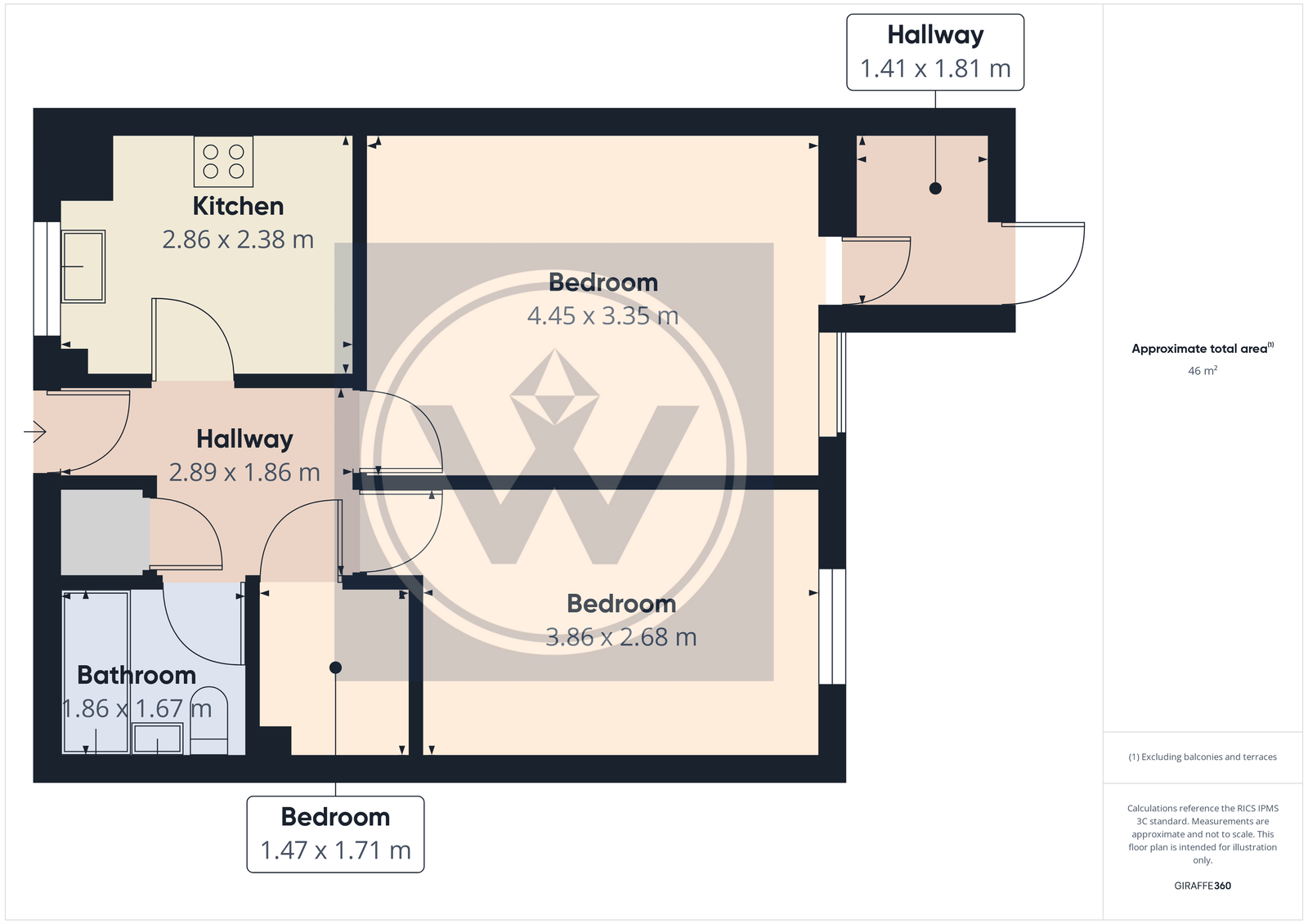 40, Gainsborough Road, Hayes floorplan