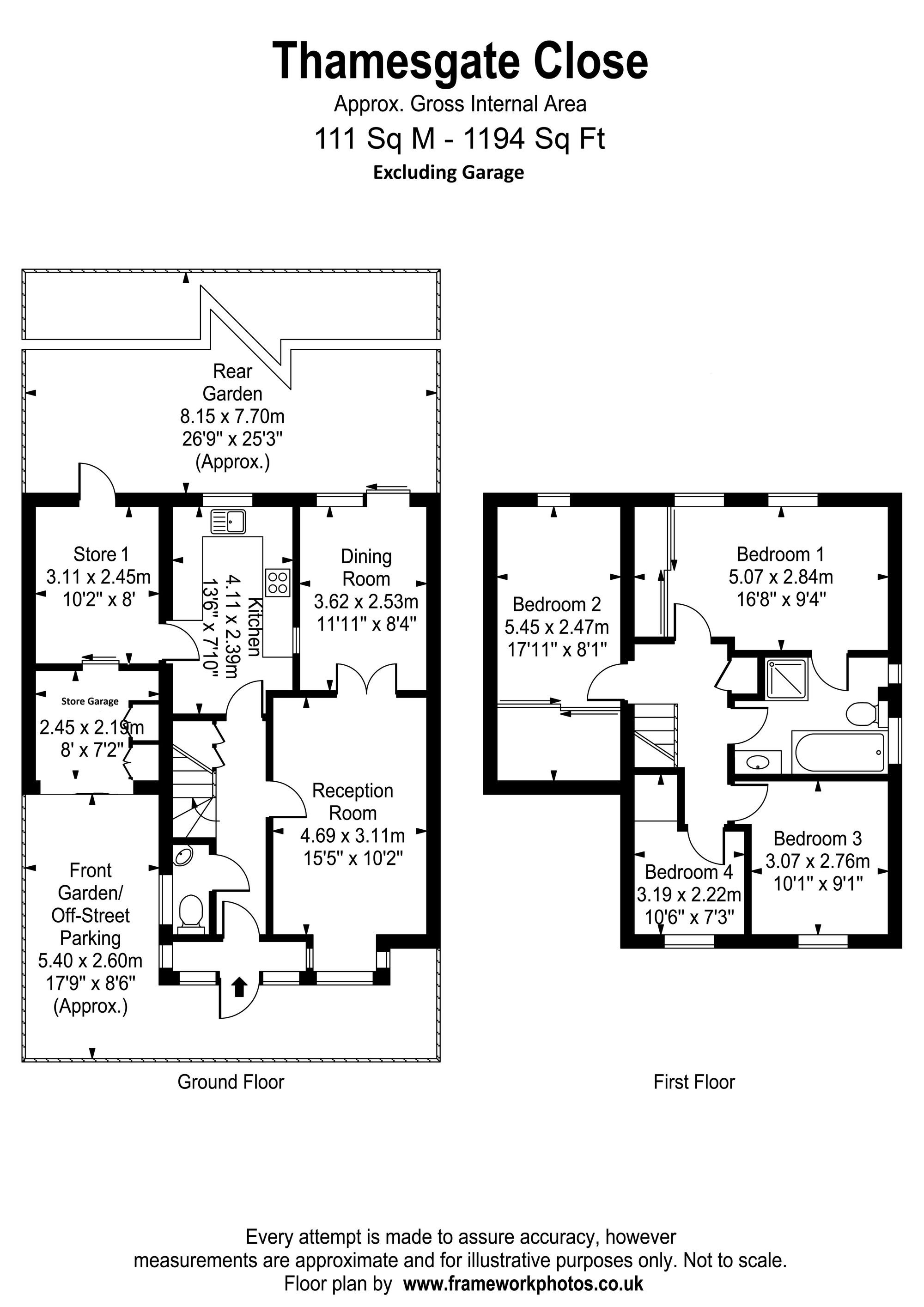13 Thamesgate Close, Richmond floorplan