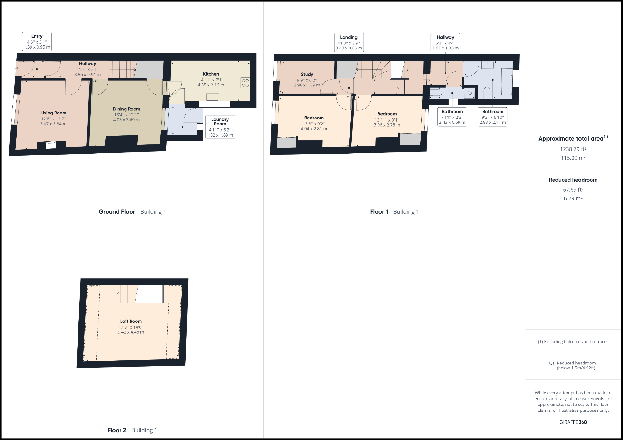 Park Terrace, Castleside, Consett DH8, 3 bedroom terraced house for