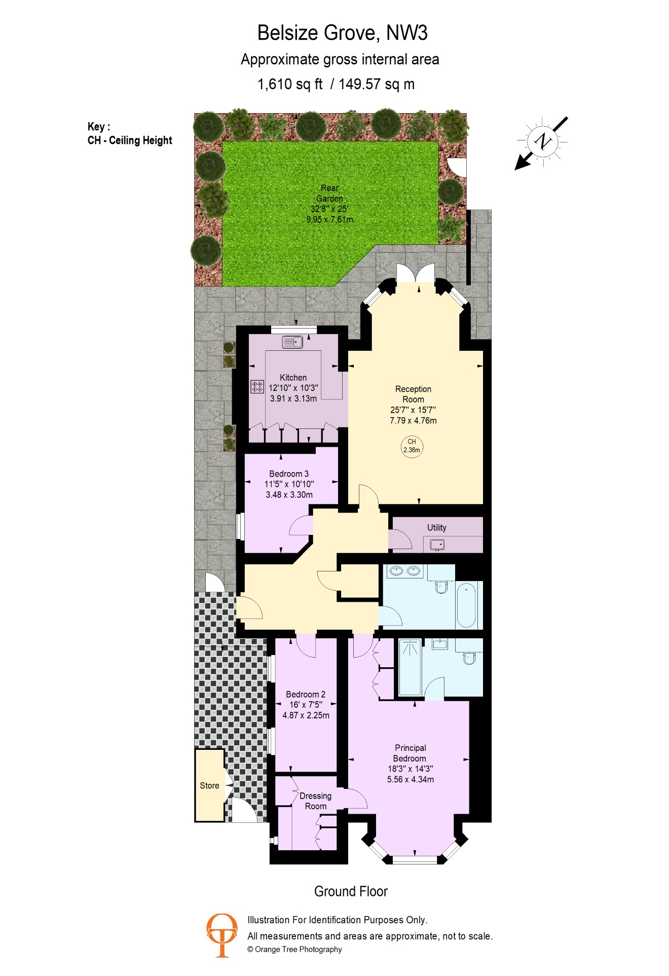 Belsize Grove, Belsize Park, NW3 floorplan
