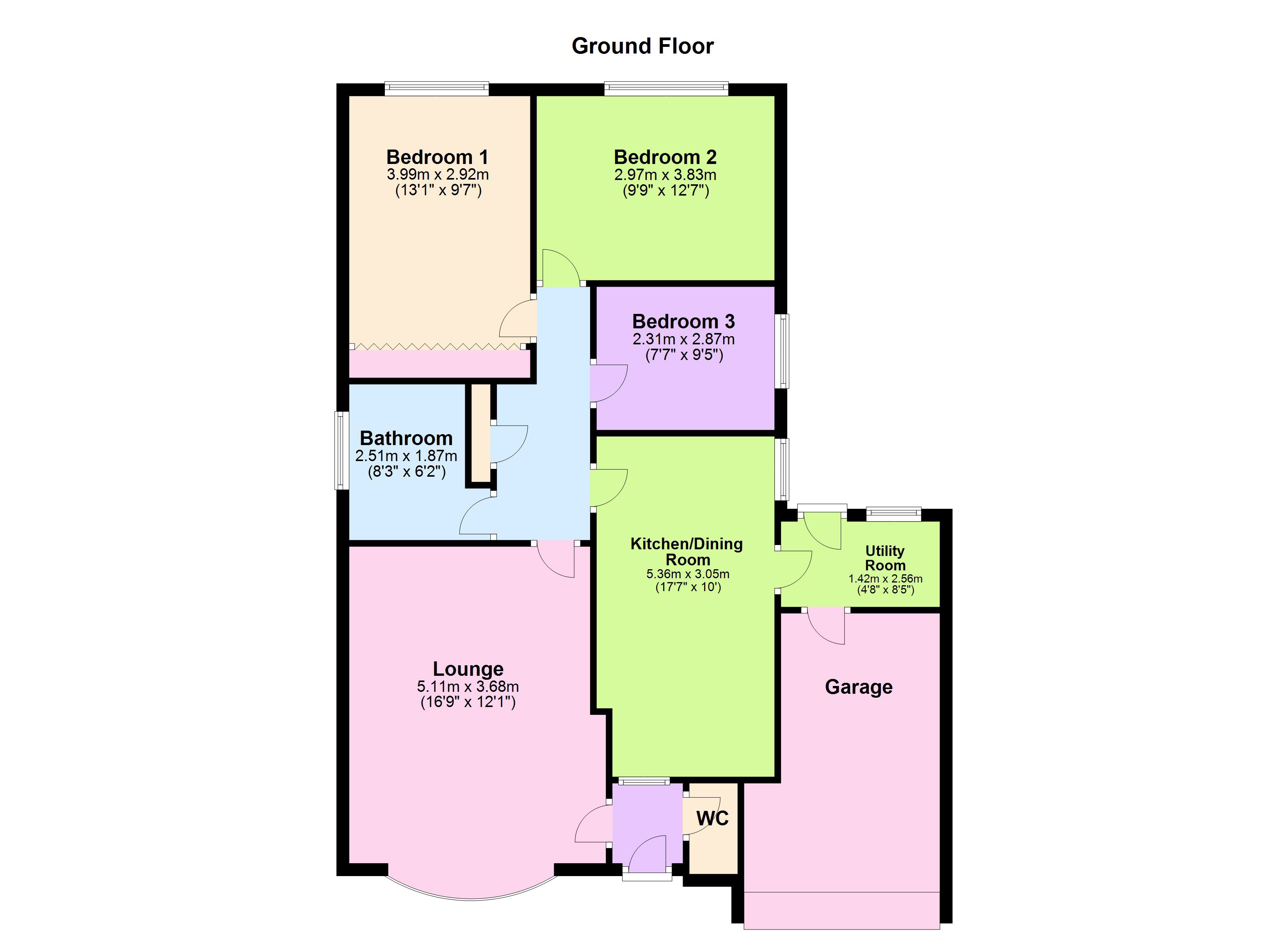 3 Bedrooms Bungalow for sale in Stratford Way, Huntington, York YO32