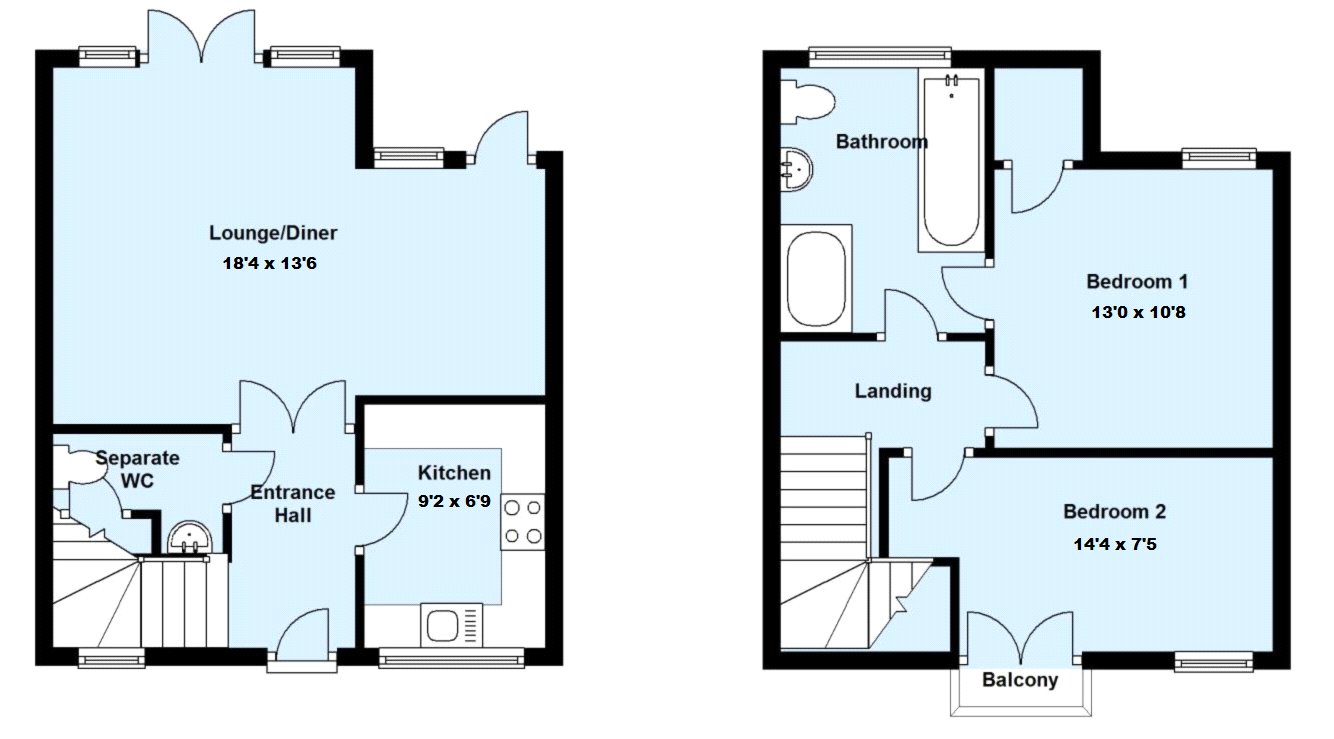 4, Hatton Mews, Kent floorplan