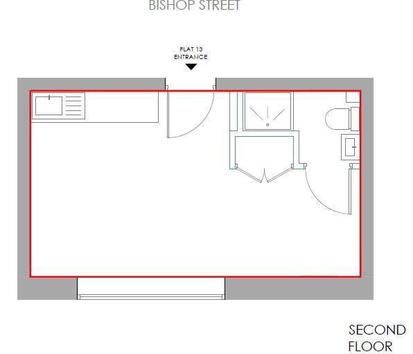 13 The Old Post Office, 4 Bishop Street, Leicester floorplan