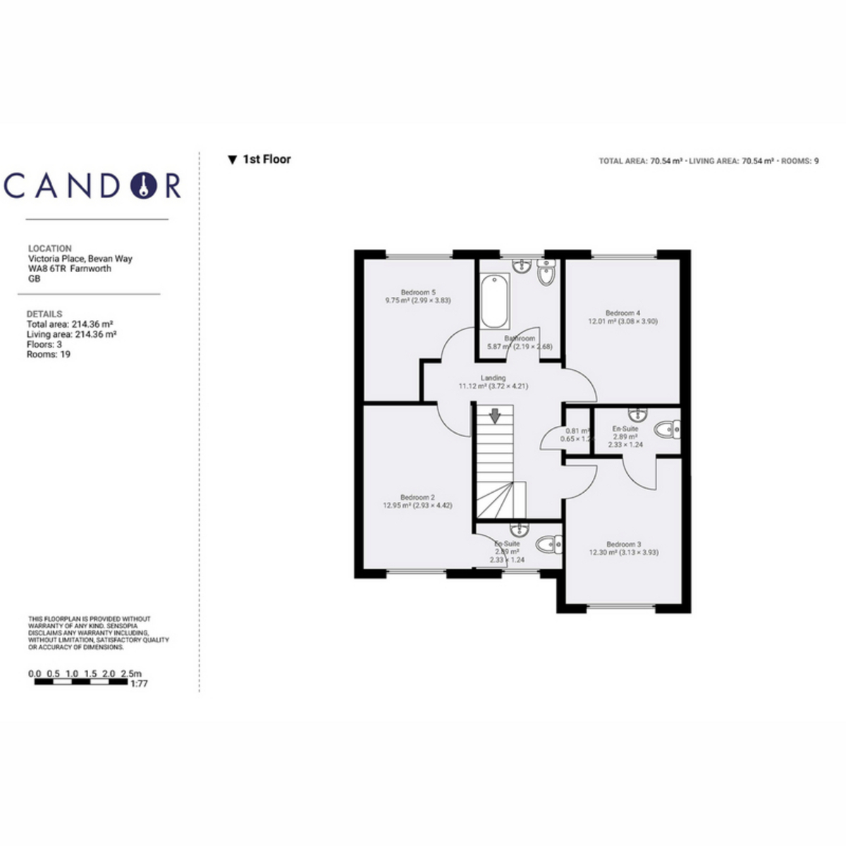 5, Victoria Place, Widnes floorplan