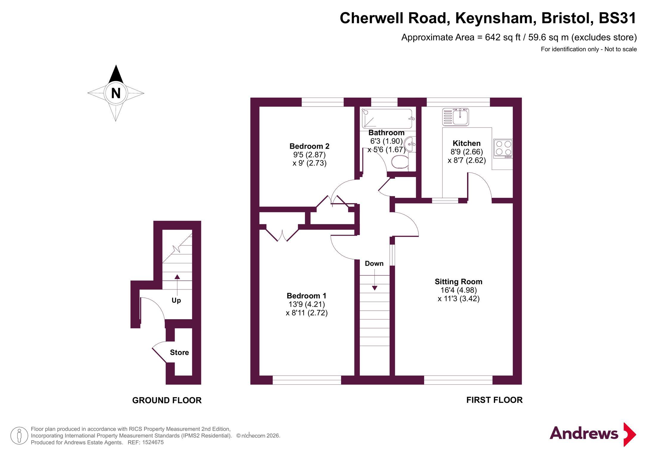 Cherwell Road, Bristol floorplan