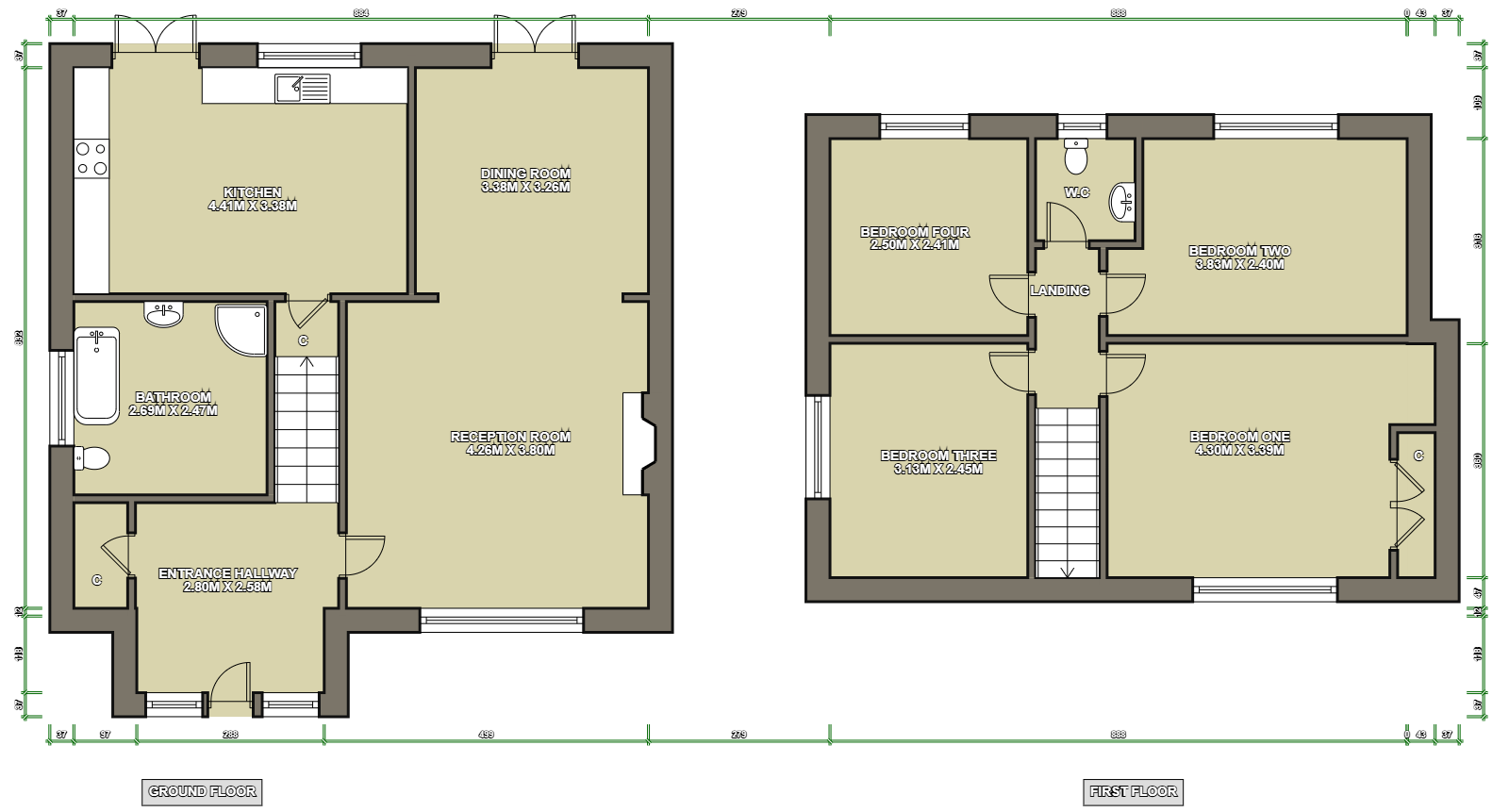 2 Hinds Head Avenue, Wigan floorplan