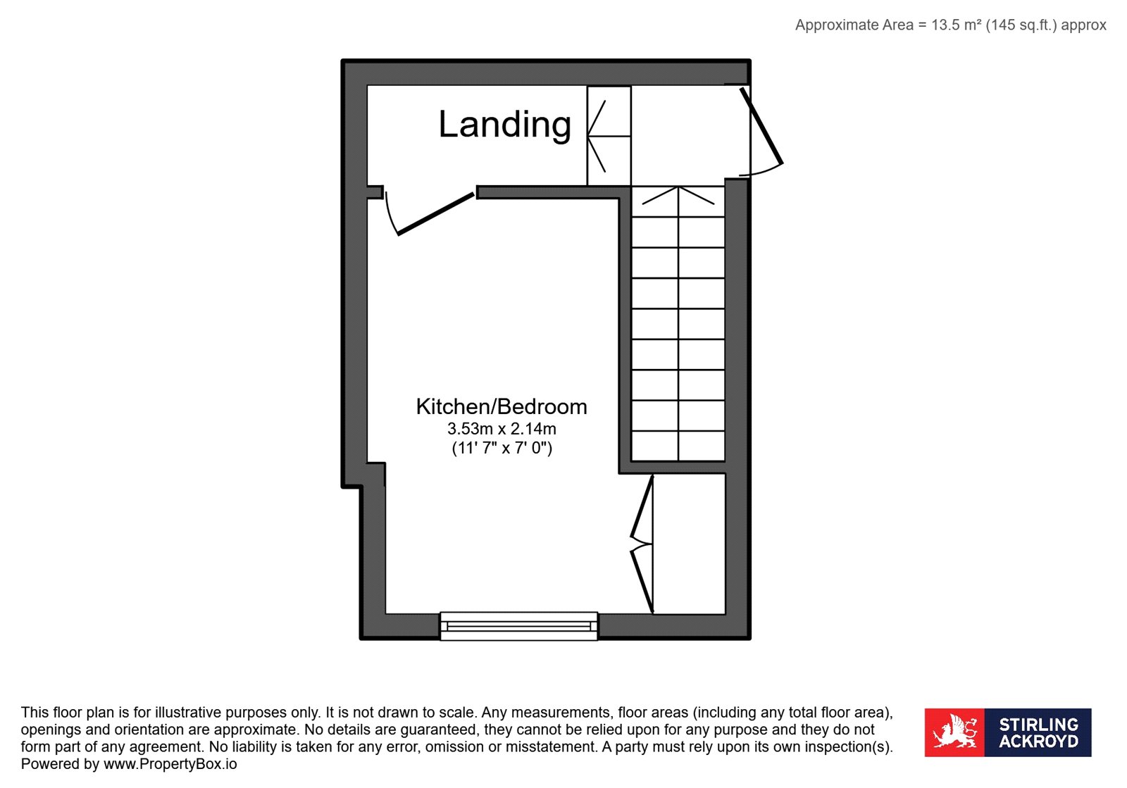 Room 5, 368, Church Road, Middlesex floorplan