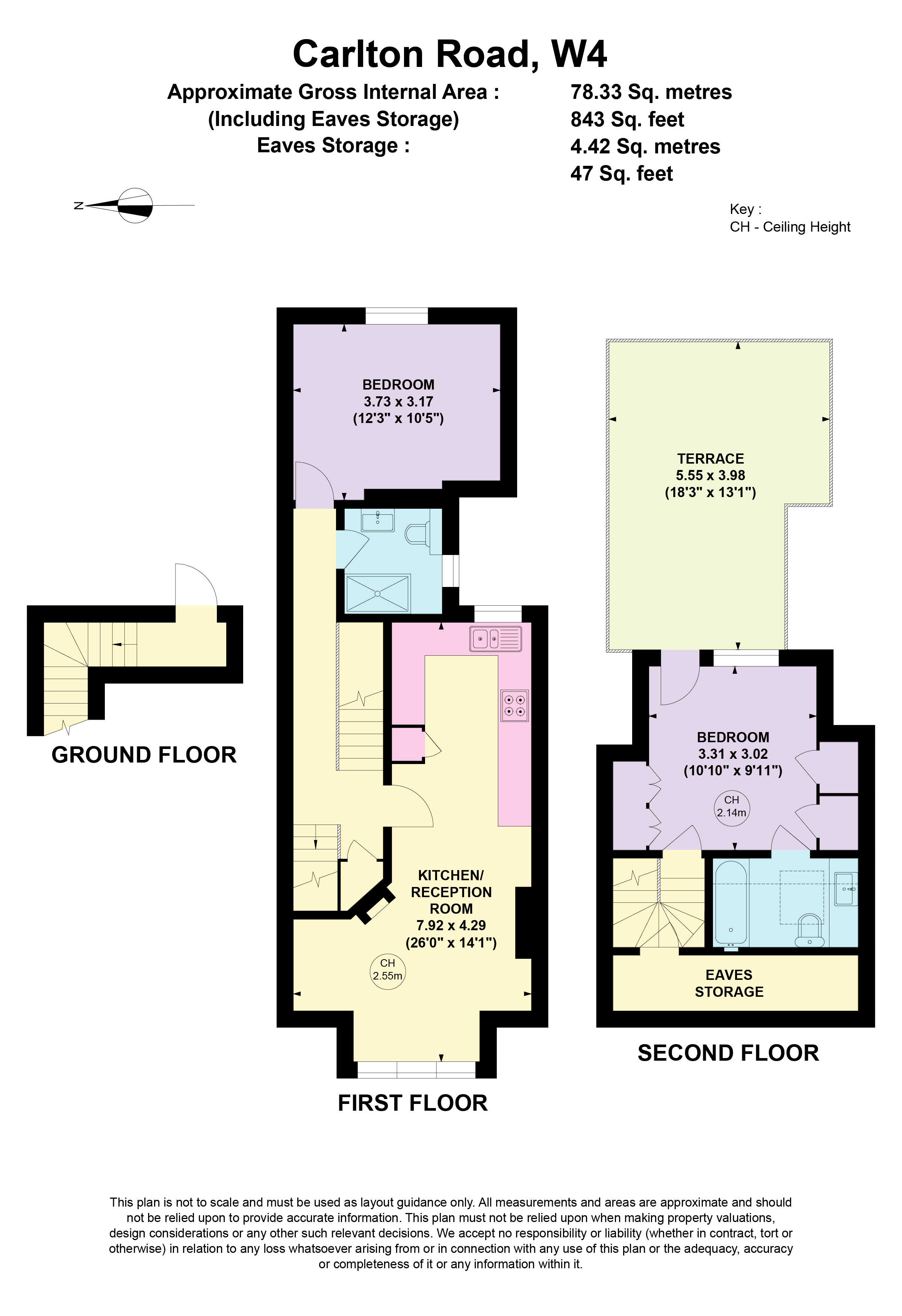 Carlton Road, London floorplan
