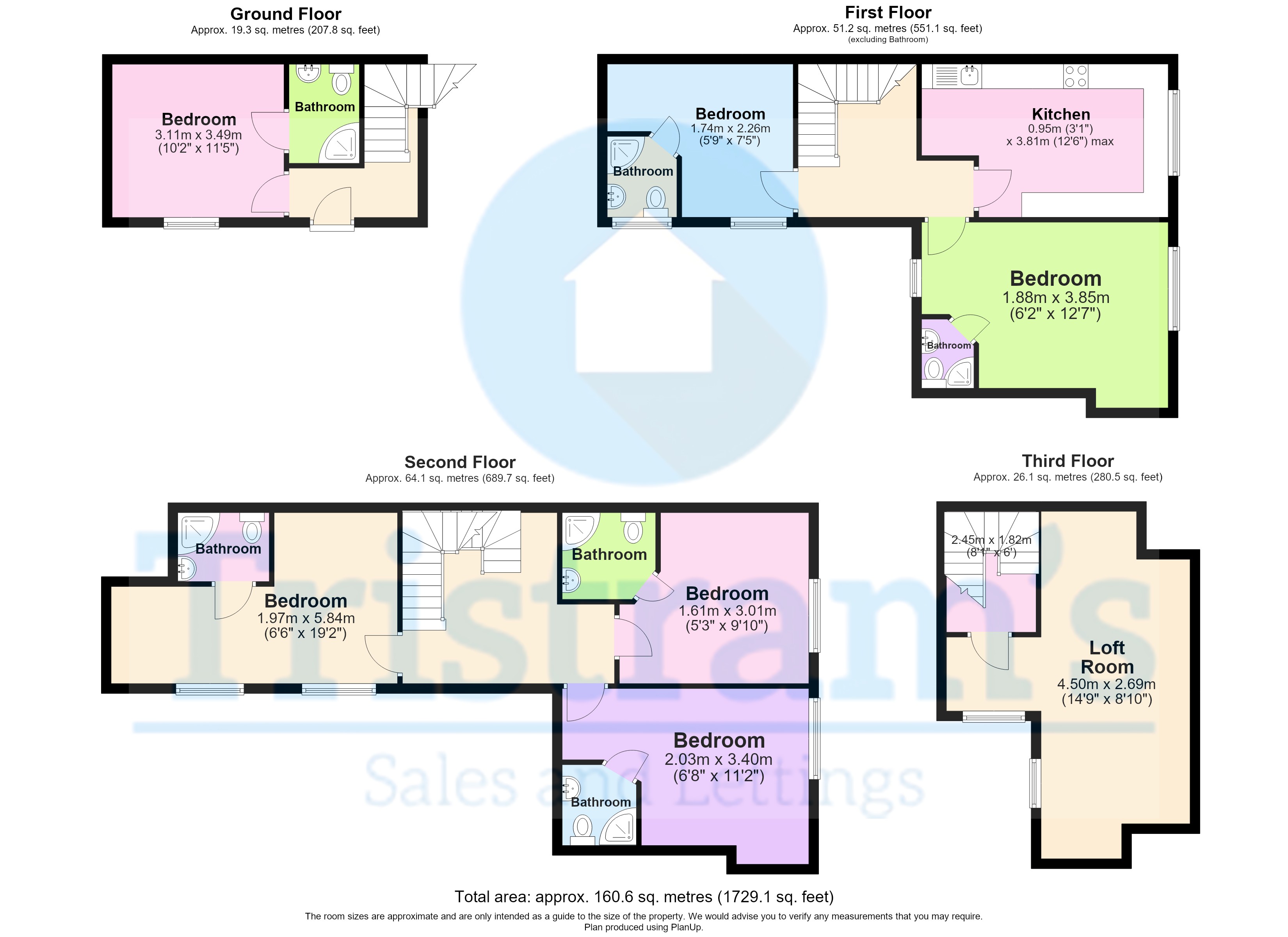 207A, Mansfield Road, Nottingham floorplan