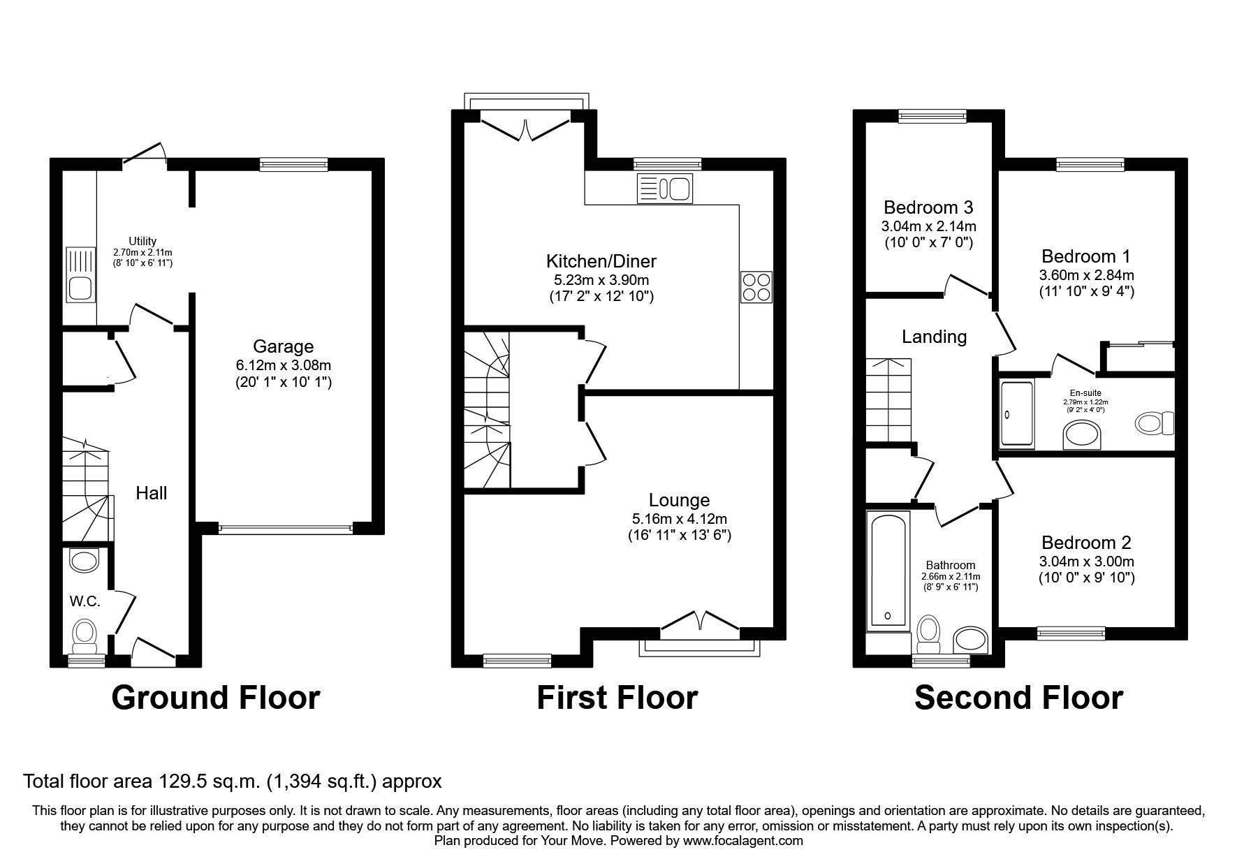 Dell Court, Newton Abbot, Devon TQ12, 3 bedroom terraced house for sale