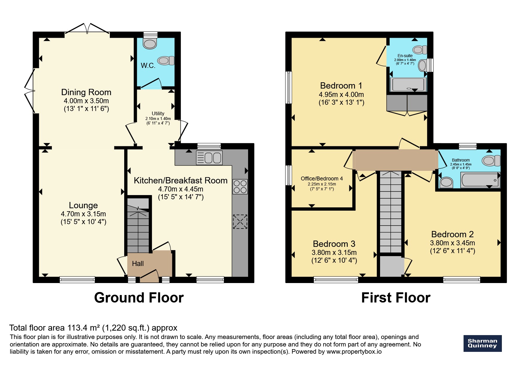 68, Manor Way, Peterborough floorplan