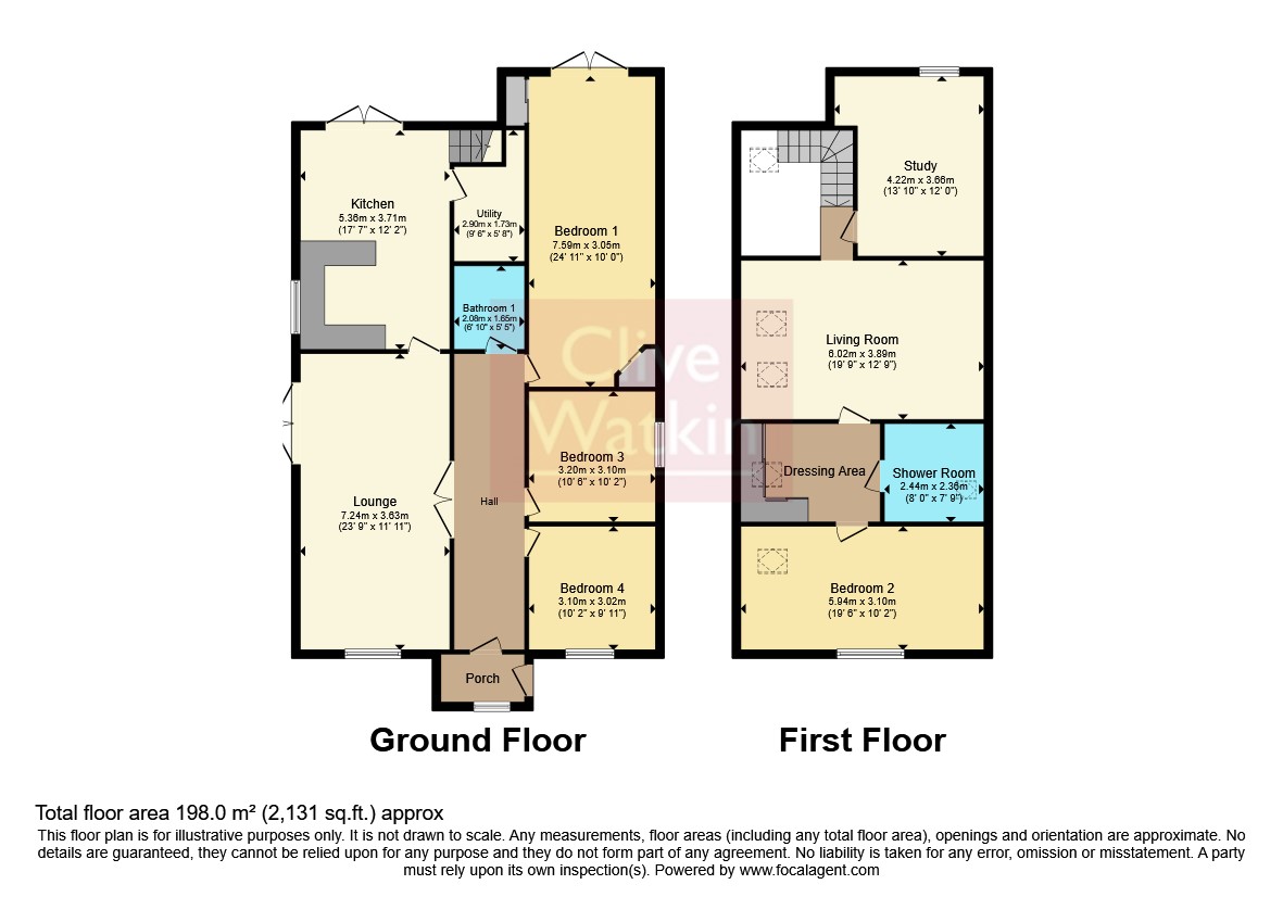 1, Seaview Avenue, Wirral floorplan