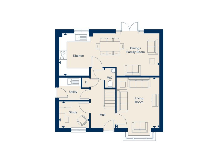 66, Wellington Avenue, Stratford-Upon-Avon floorplan