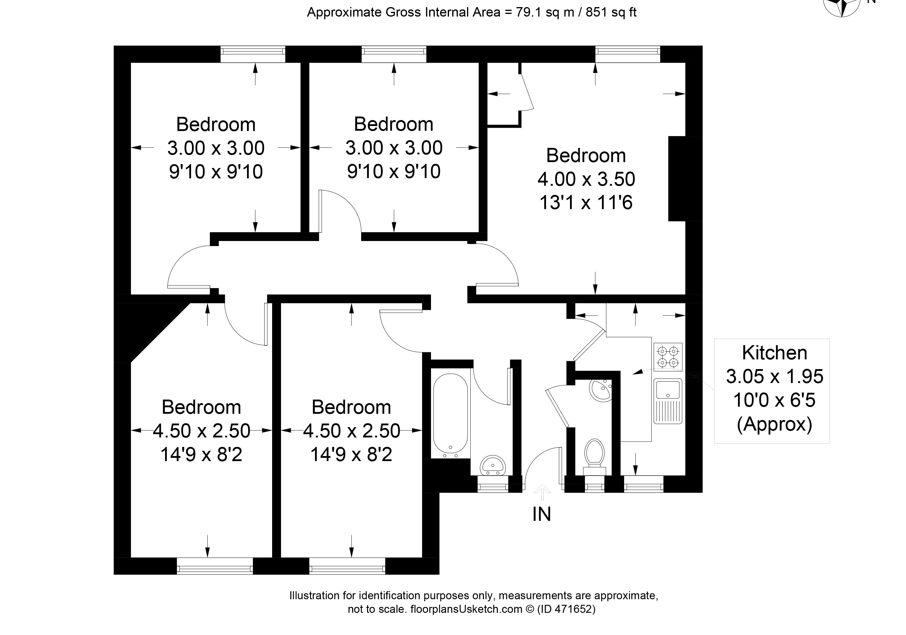 5 Bedrooms Flat to rent in Deptford Church Street, London SE8