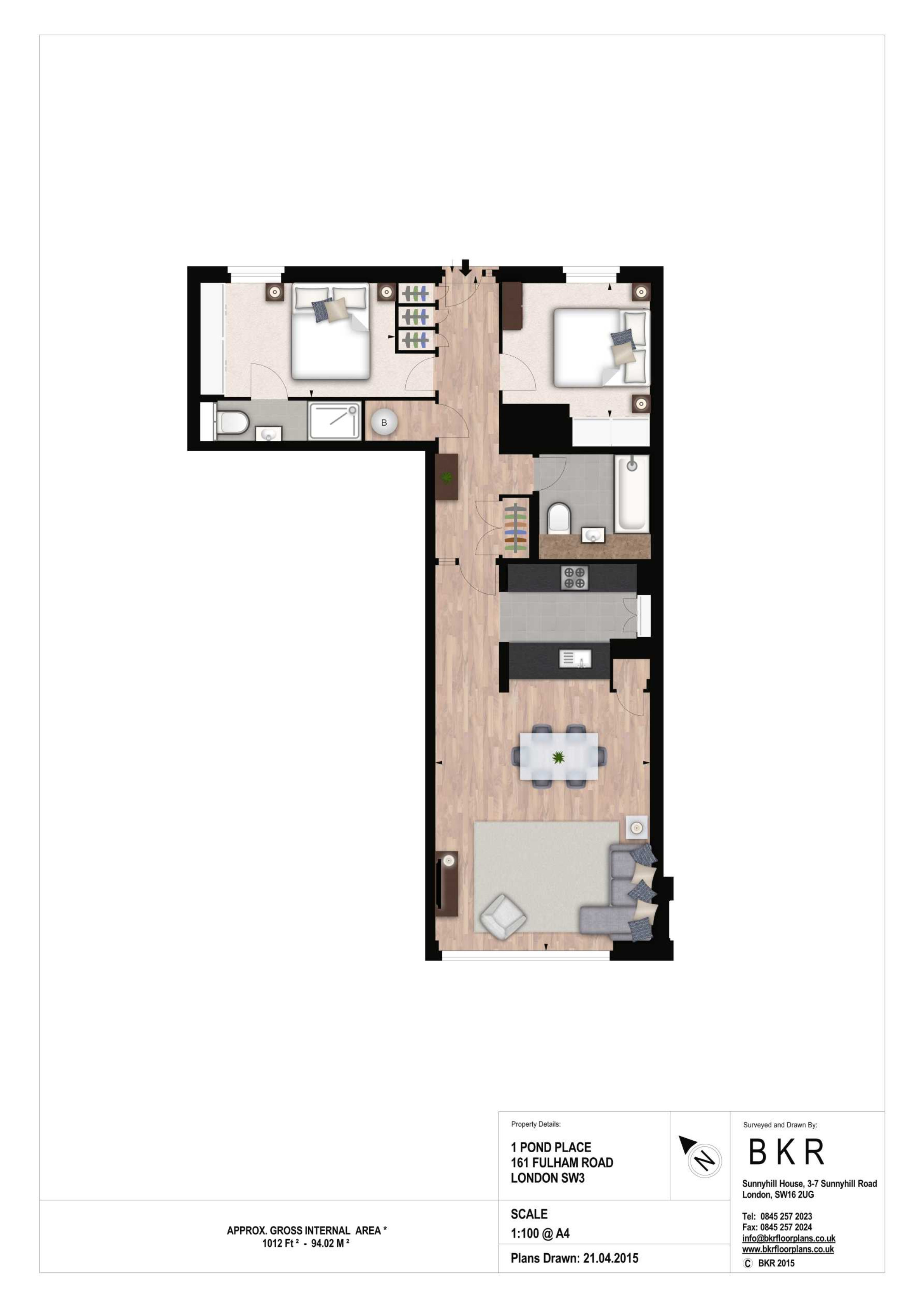 2 Bedrooms Flat to rent in Fulham Road, London SW3