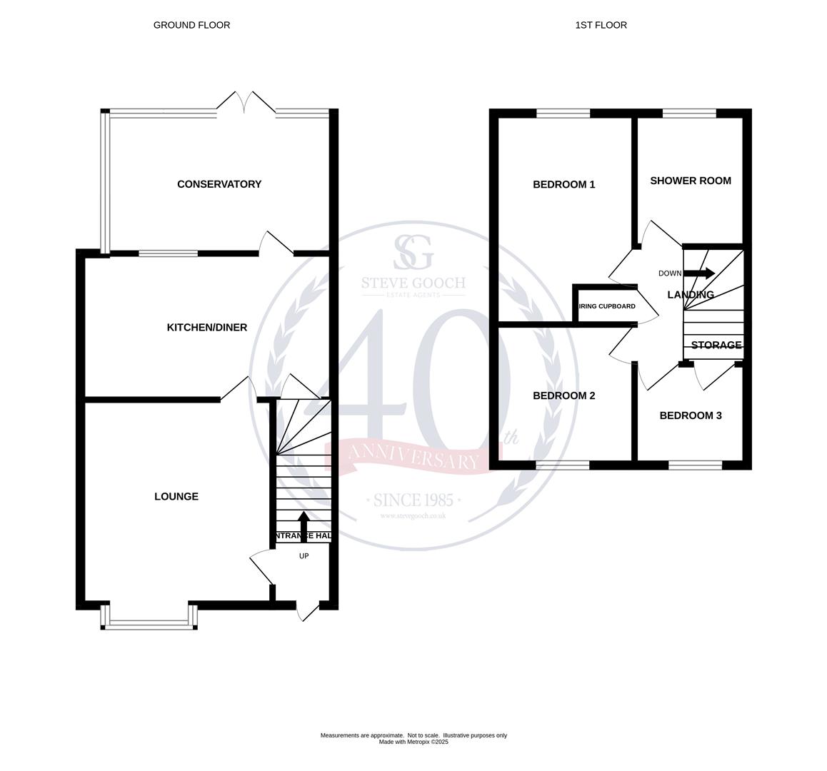 10, Russett Way, Newent floorplan