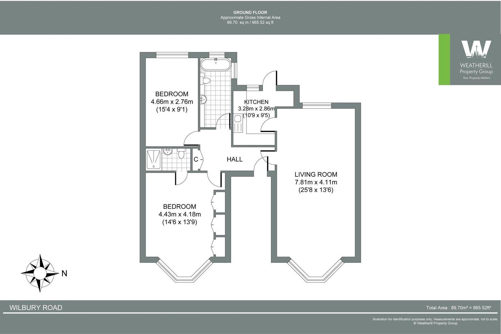 Wilbury Road, Hove floorplan