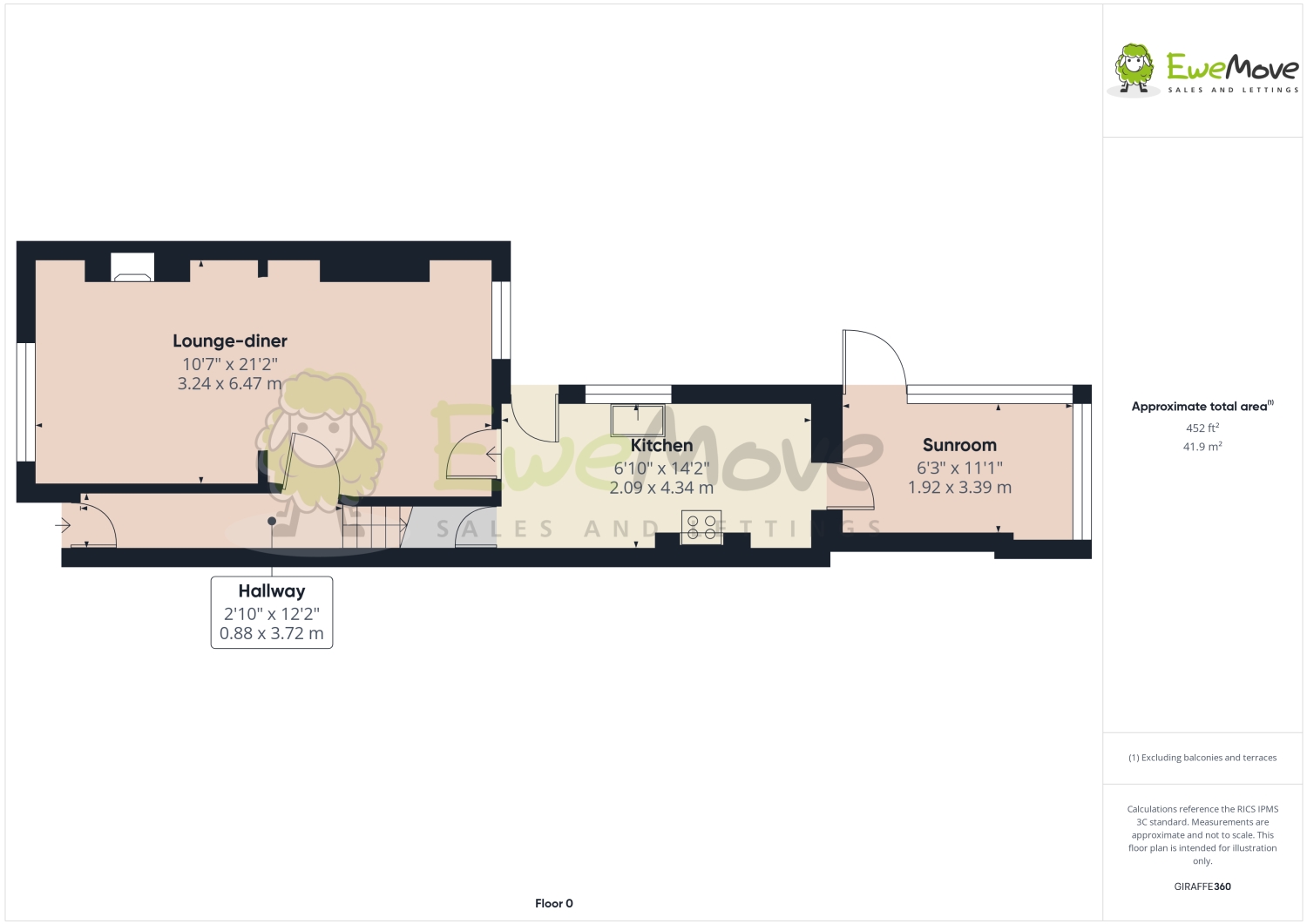 7, Carlton Road, Northampton floorplan