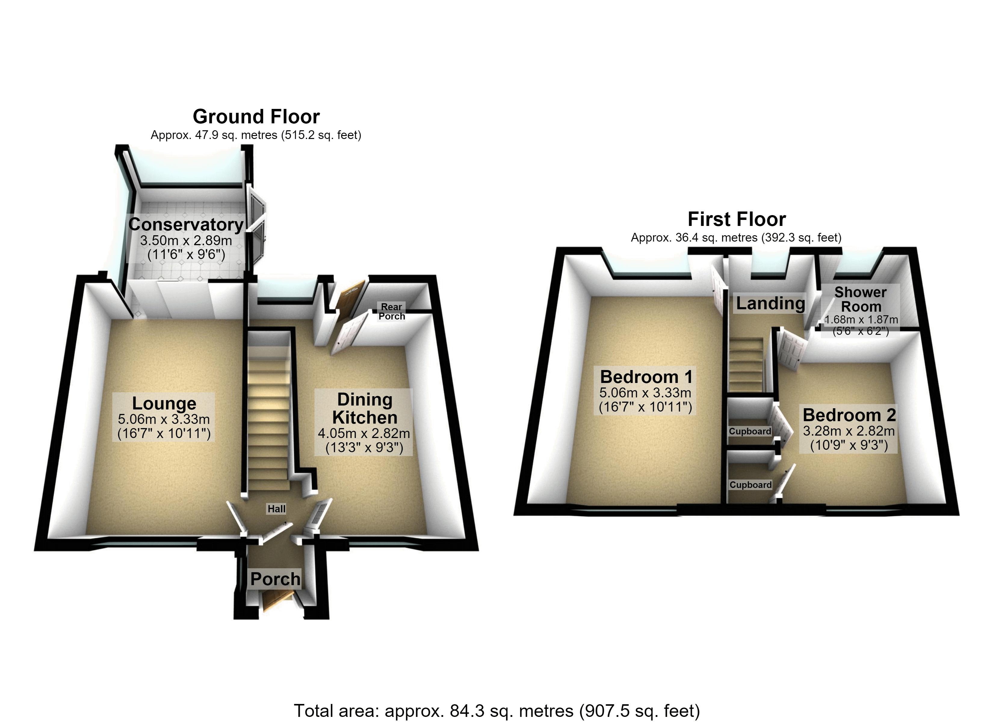 40, Gerrard Street, Rochdale floorplan