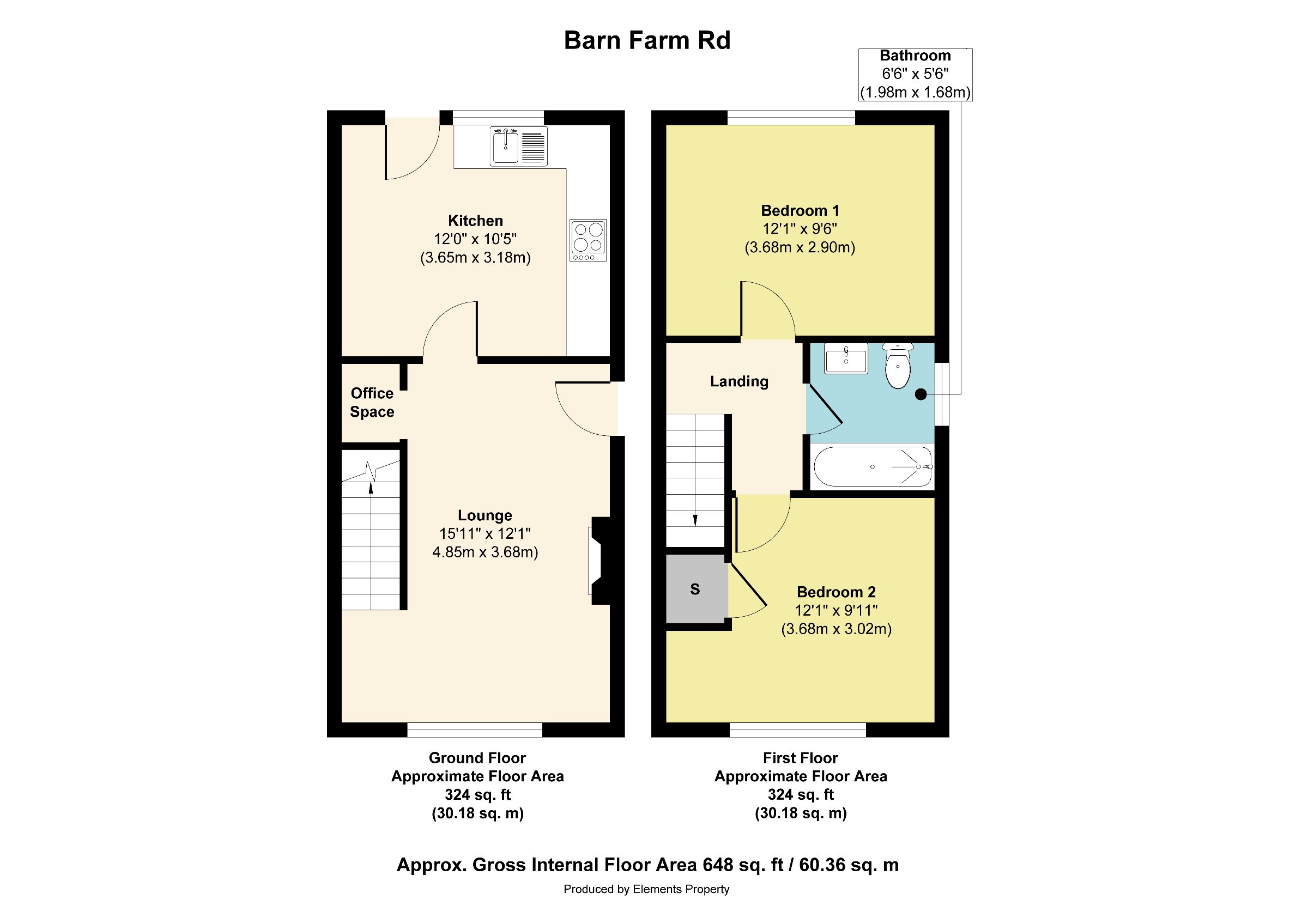 9 Barn Farm Close, Bilston floorplan