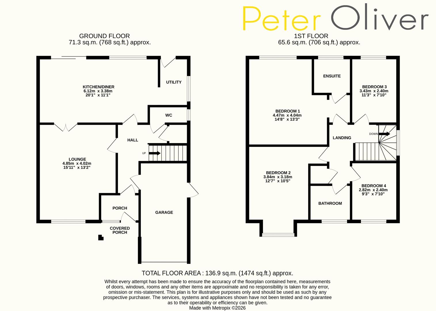 7, Cherry Gardens, Heathfield floorplan