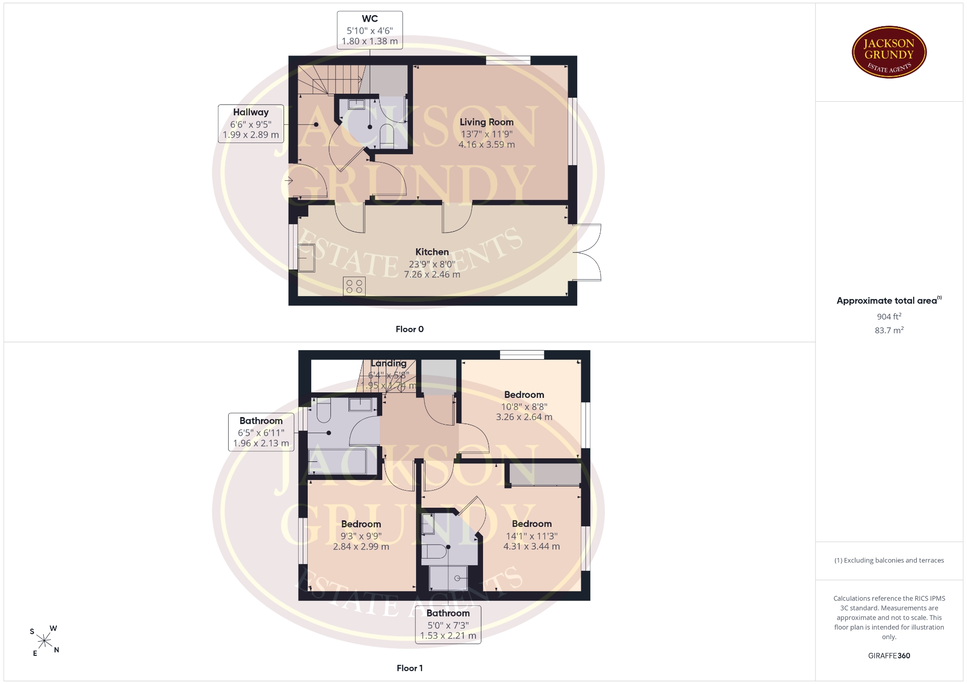 85, Prestbury Road, Northampton floorplan