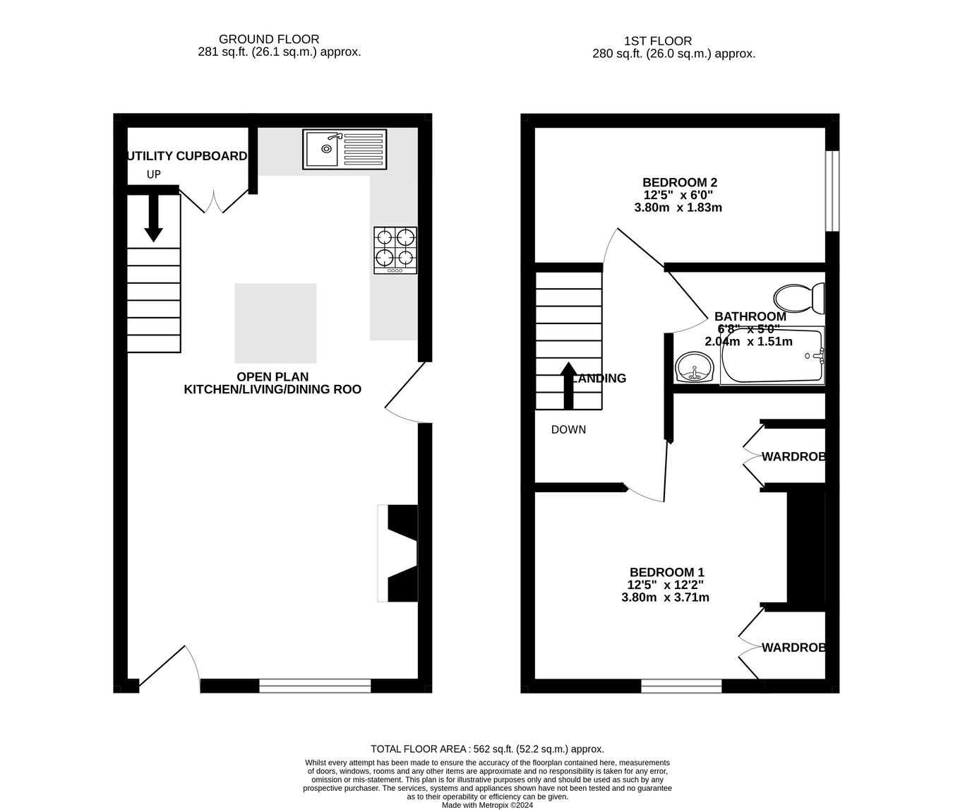115, St Helens Road, Abergavenny floorplan