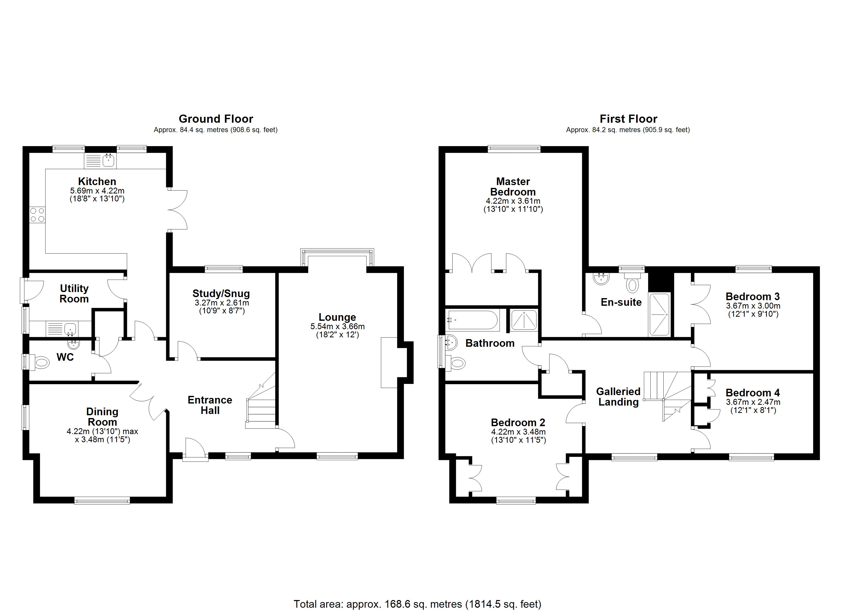 4, Pearl Close, Suffolk floorplan
