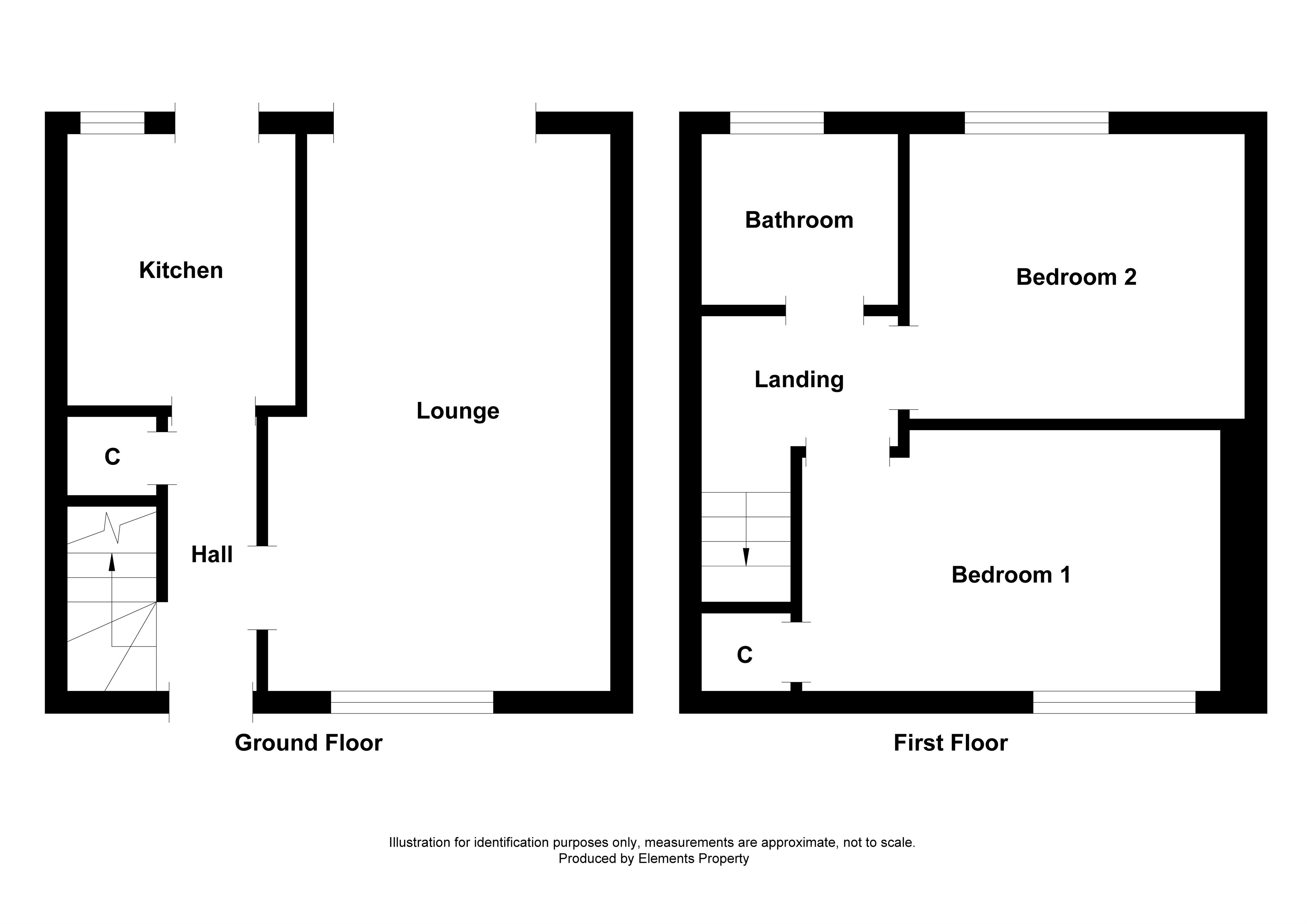61 Keir Hardie Crescent, Kilwinning floorplan