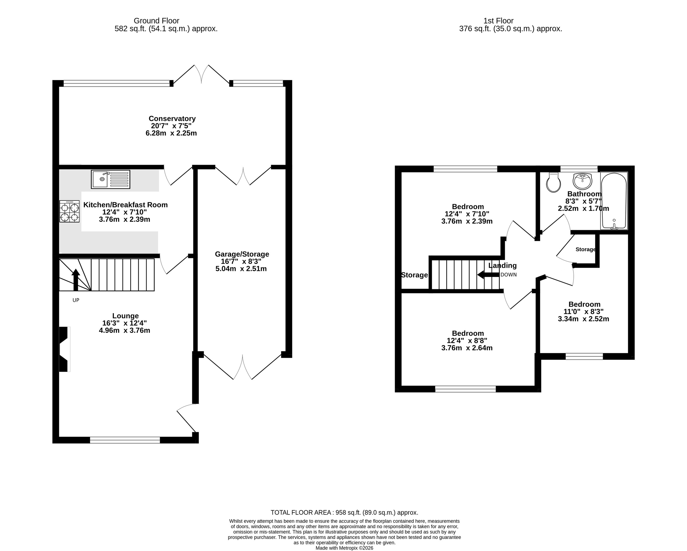 7 Braymish Close, Leicester floorplan