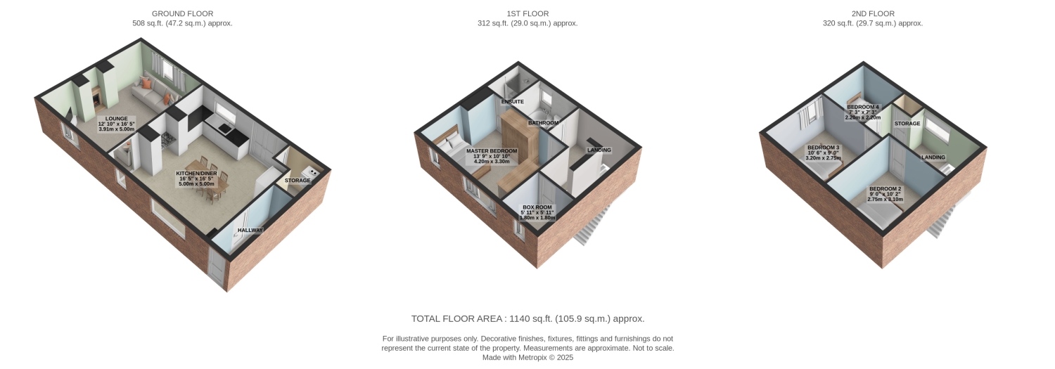 94a, Carter Street, Uttoxeter floorplan