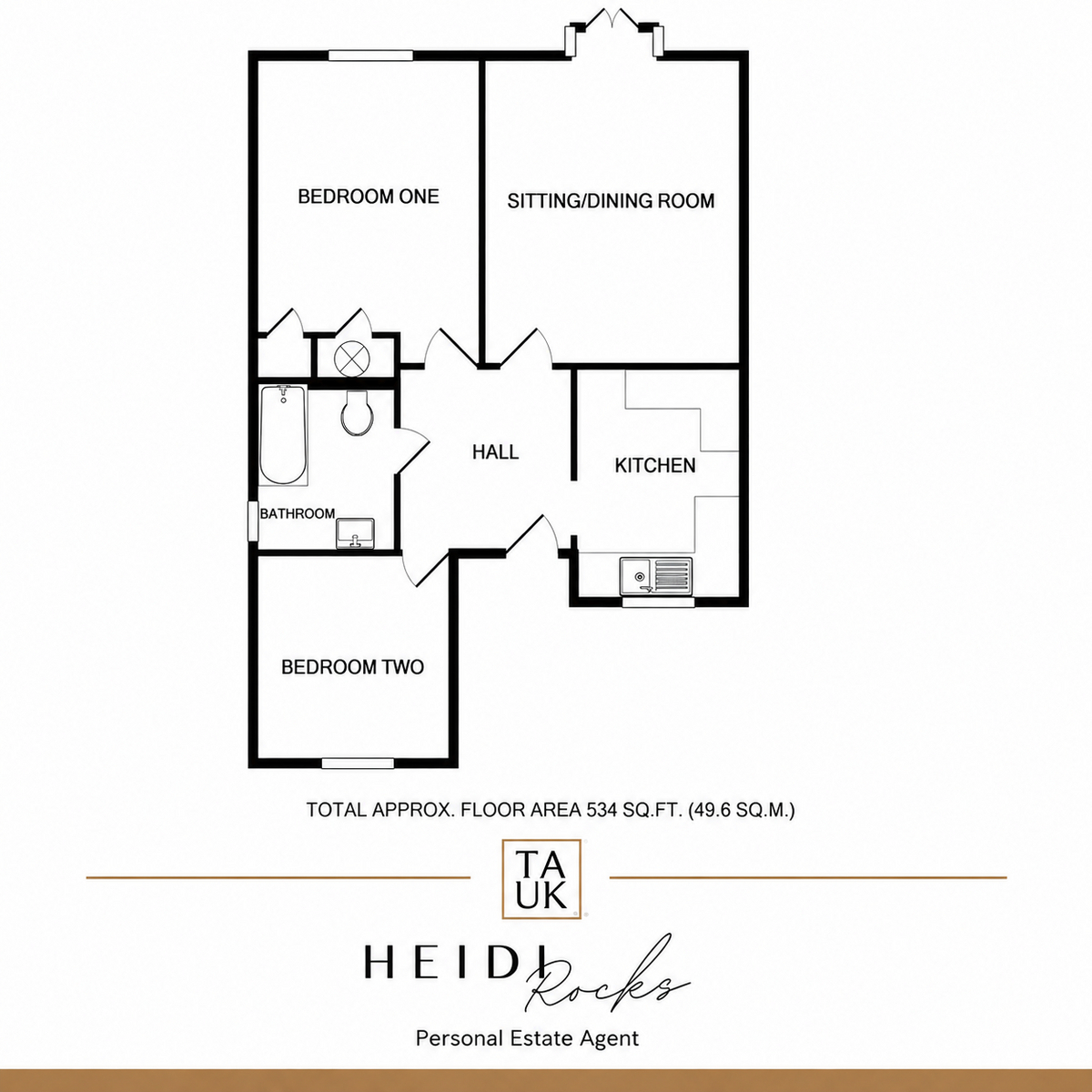 34, Mansfield Court, Bridge floorplan