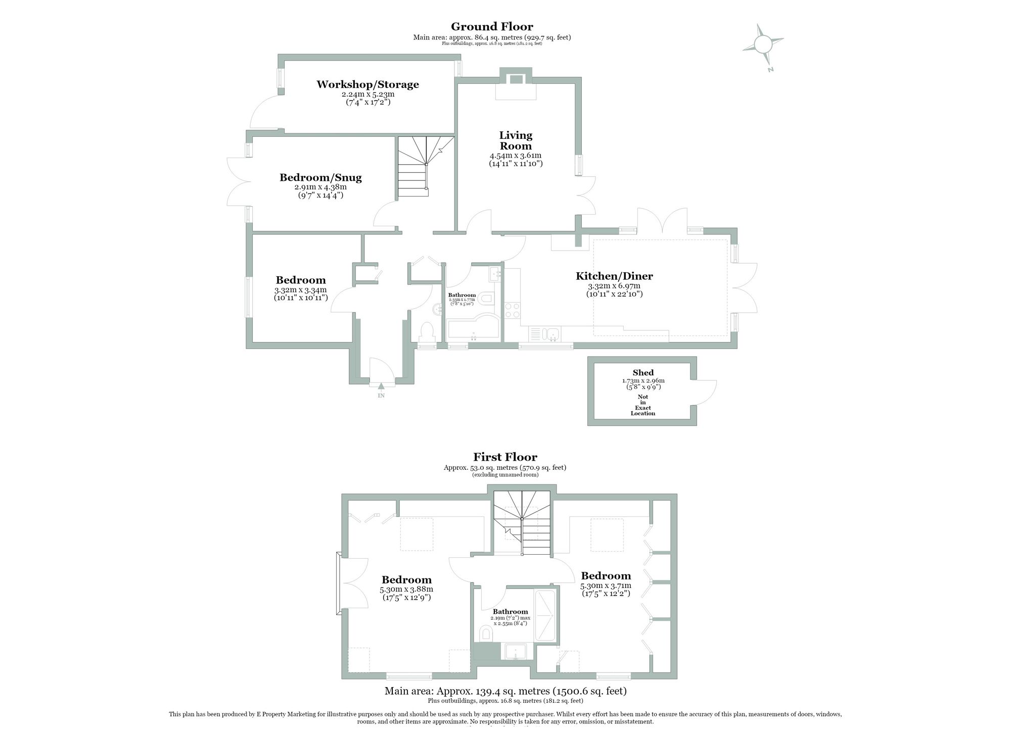 7 Seafield Close, Chichester floorplan