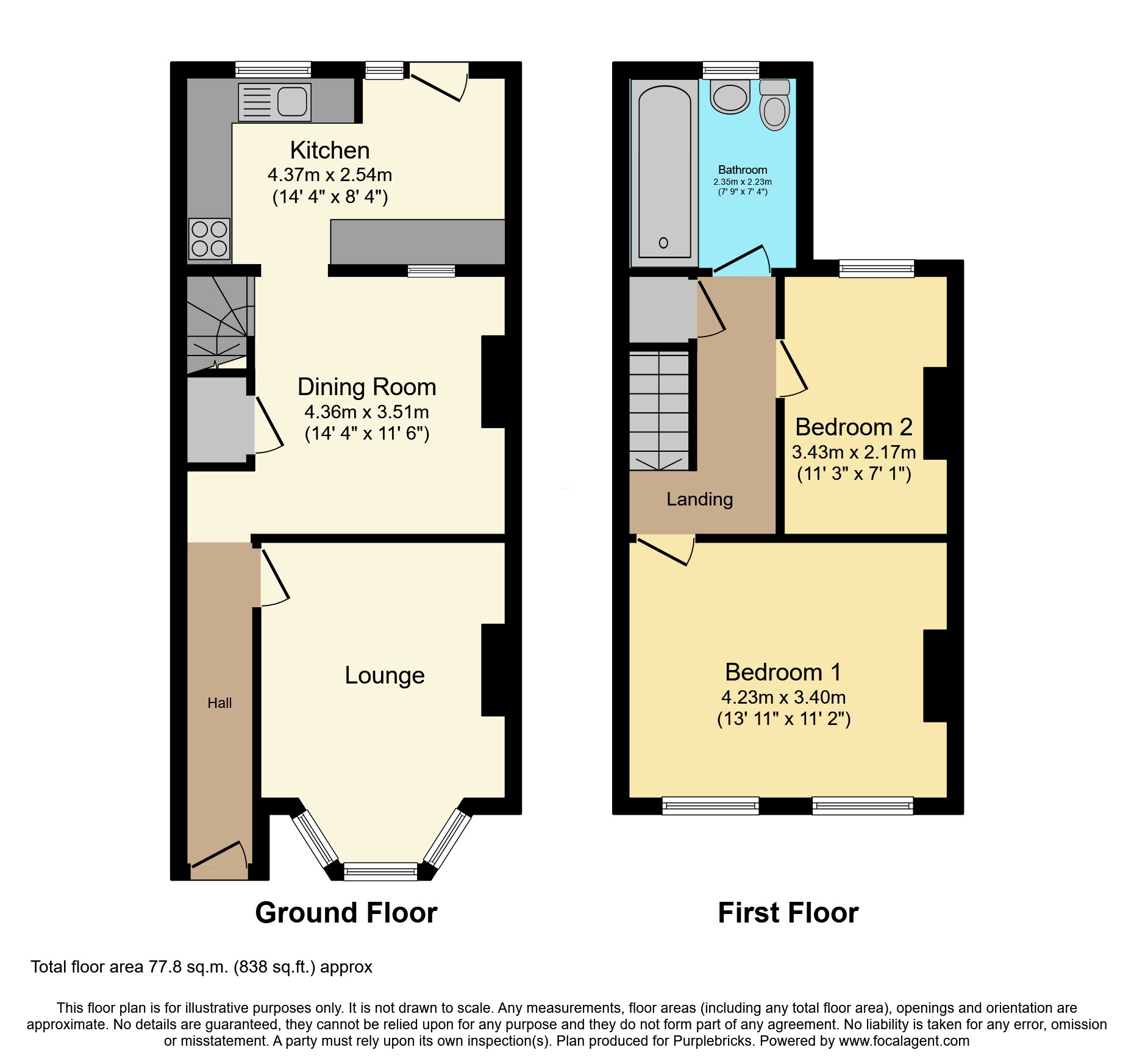 9, Walton Terrace, Woking floorplan