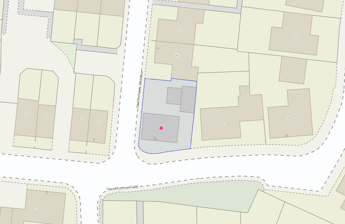 Three Corner Field, Exeter floorplan