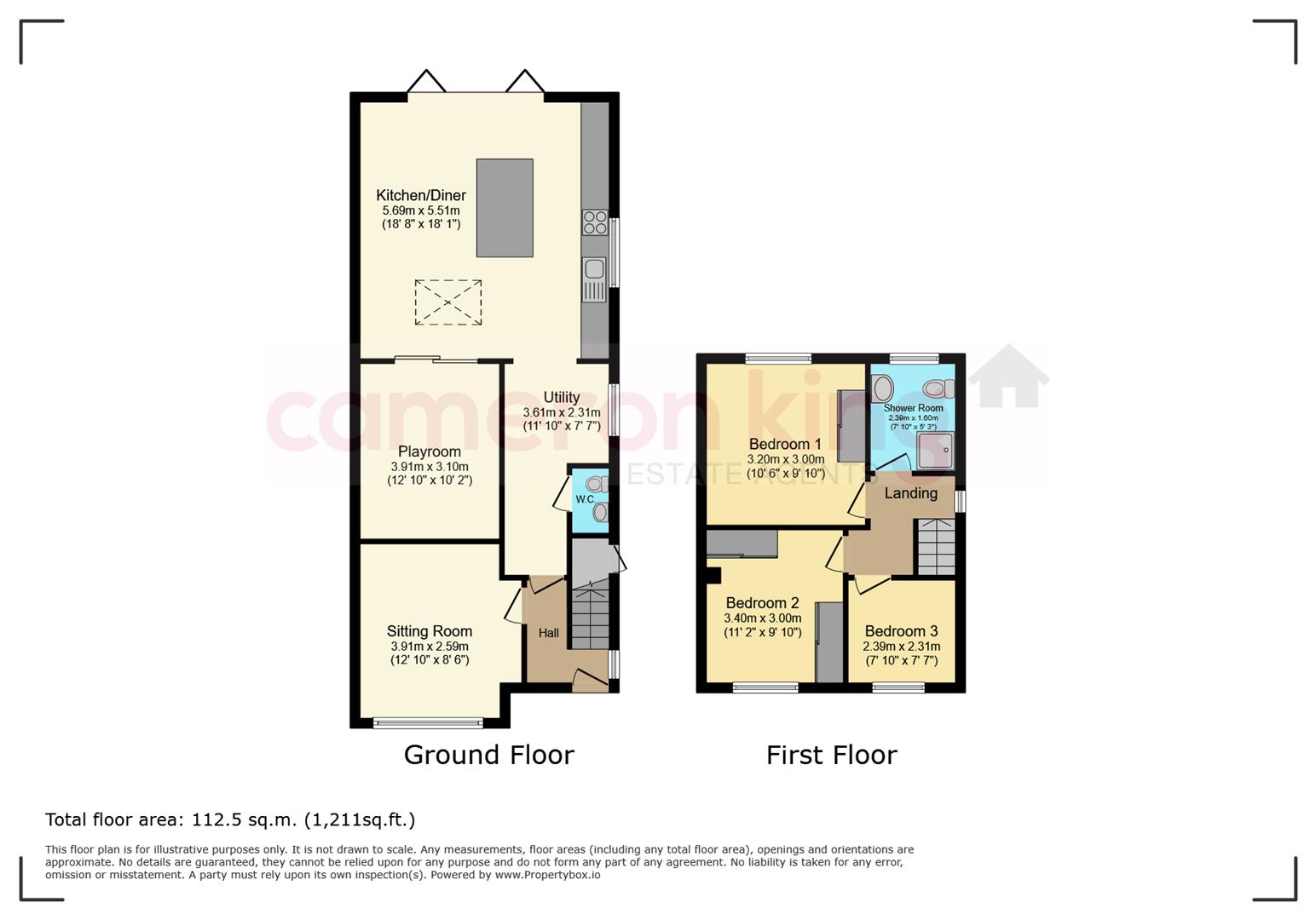 11, Bowyer Drive, Slough floorplan