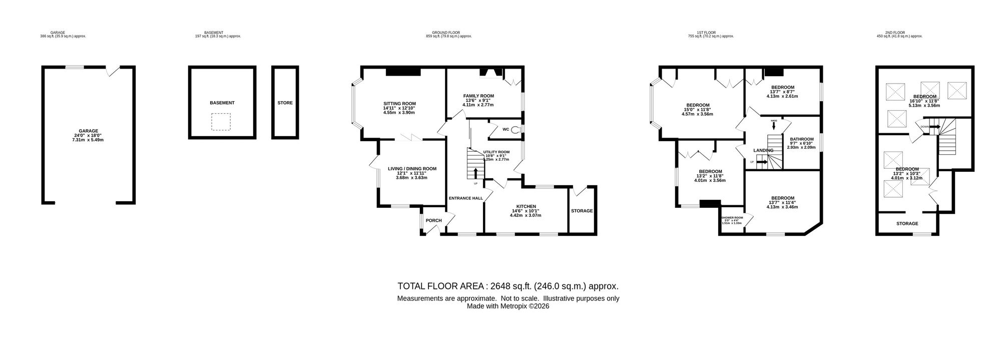 Marsham Start Lane, High Peak floorplan