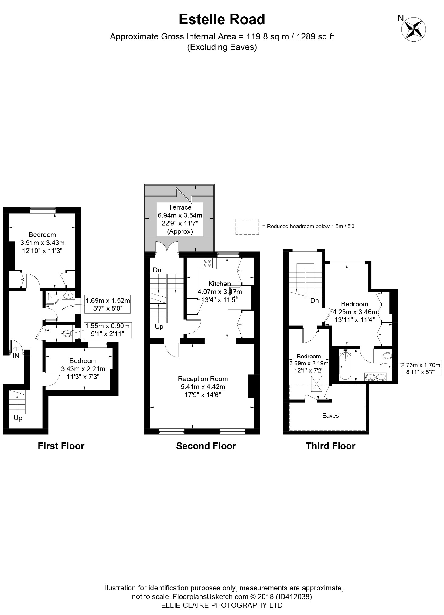 4 Bedrooms Flat to rent in Estelle Road, Belsize Park, London NW3