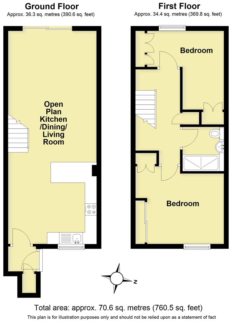 5, Theatre Street, Warwick floorplan