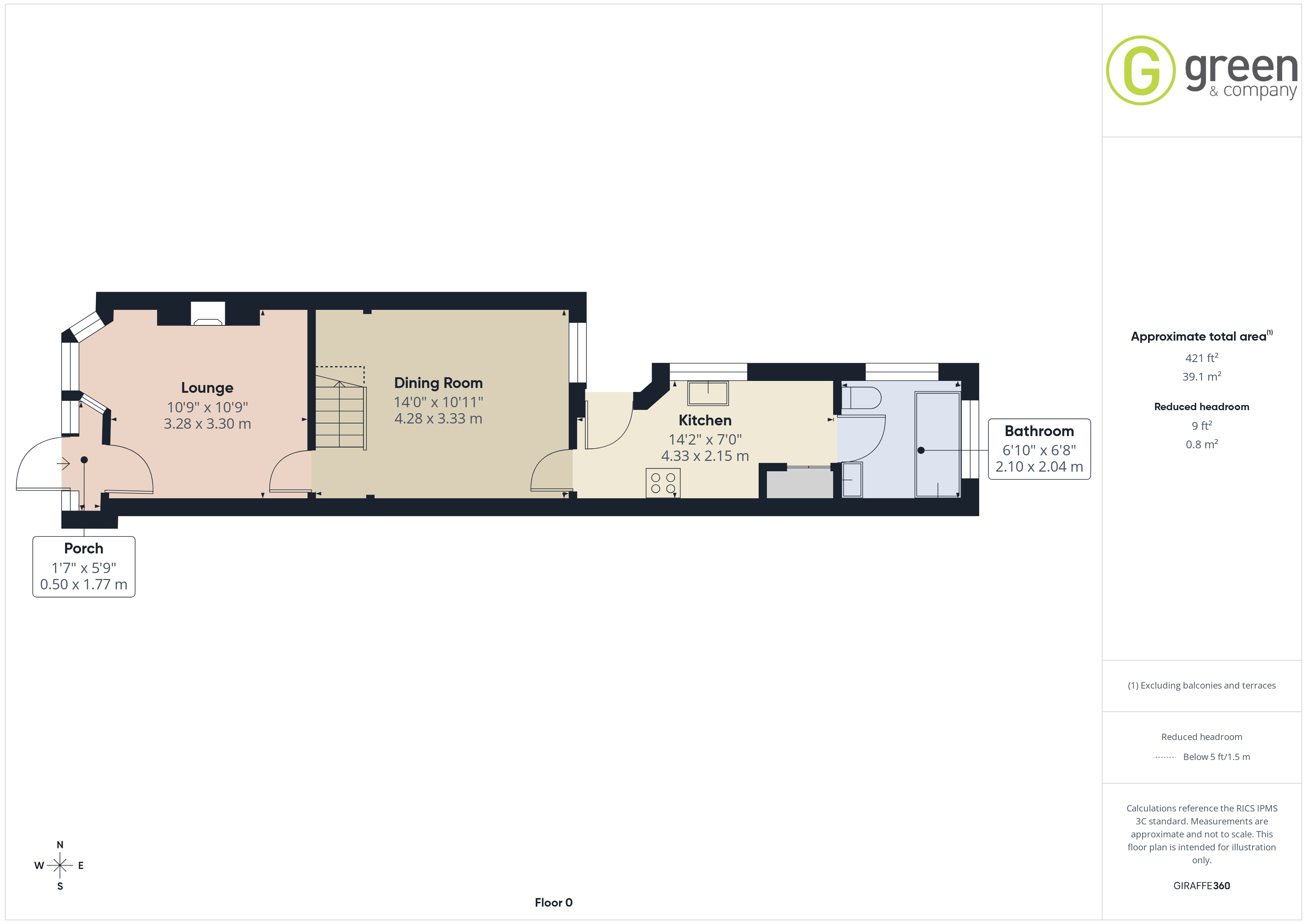 42, New Street, Solihull floorplan