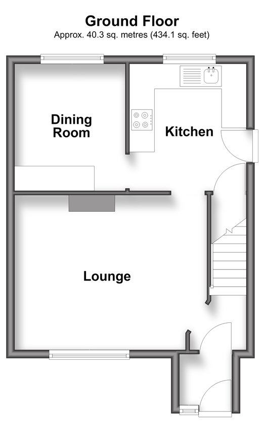 Godric Crescent New Addington, Croydon floorplan