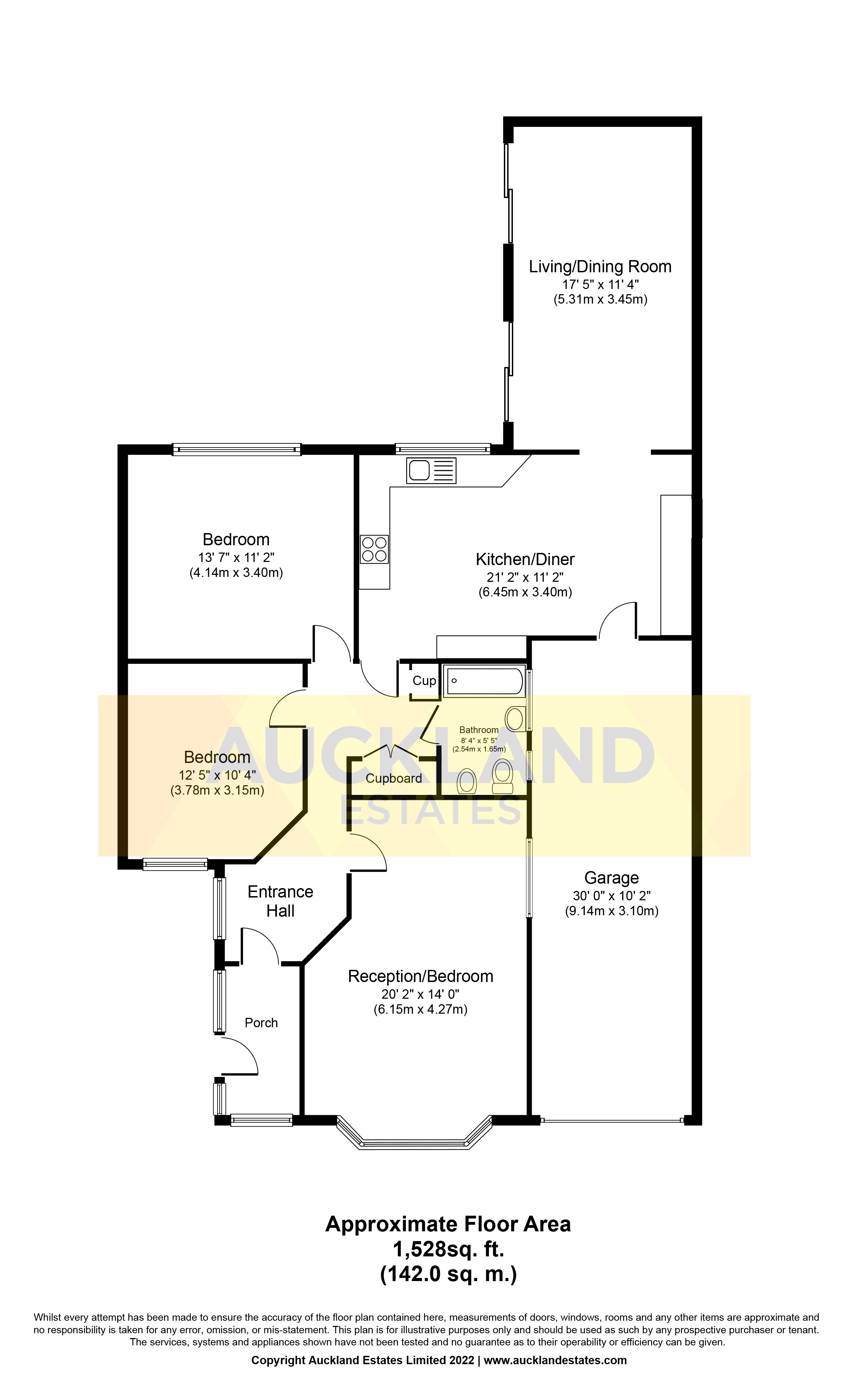Baker Street, Potters Bar EN6, 3 bedroom detached bungalow for sale