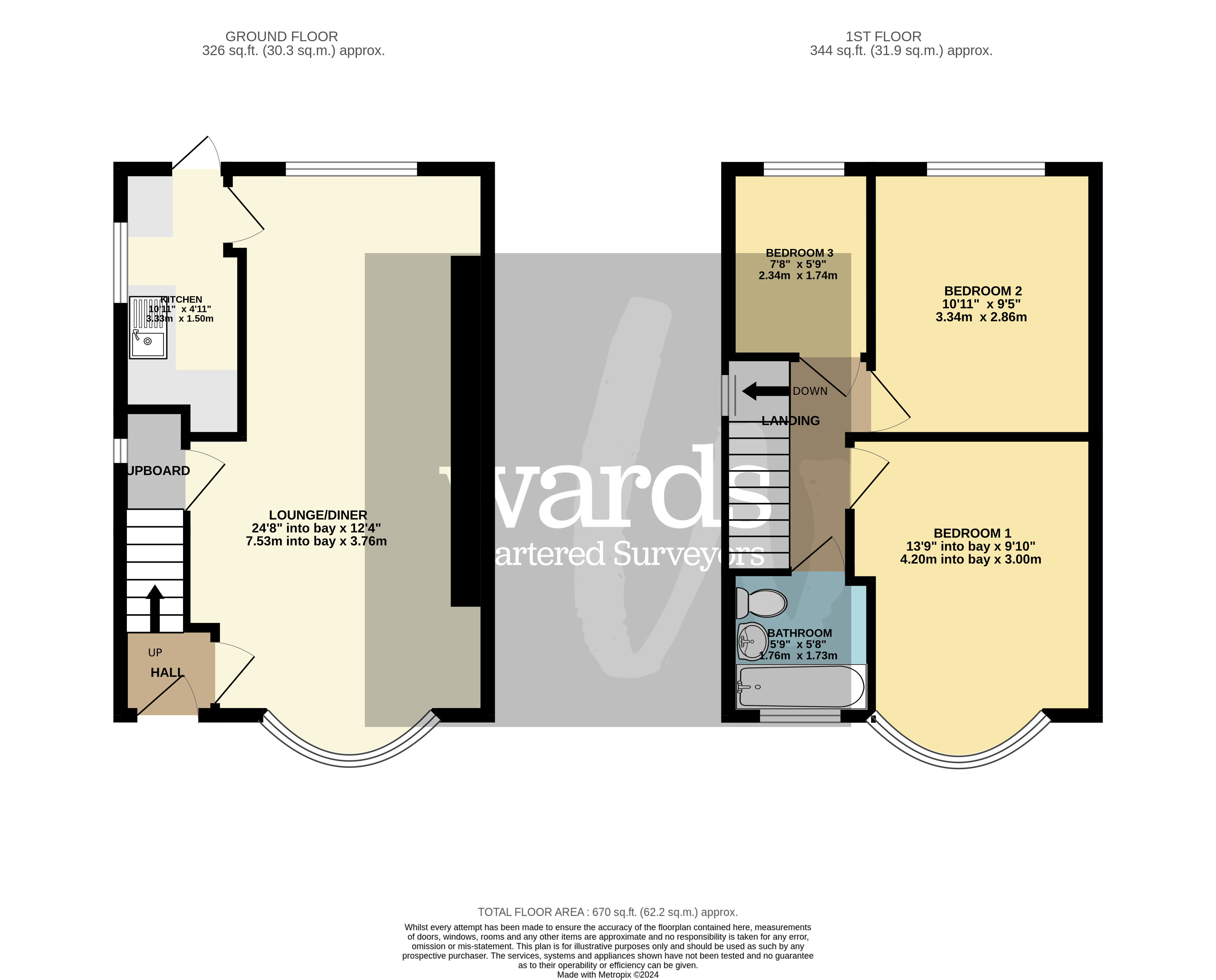 3 bed semidetached house for sale in Oban Road, Hinckley