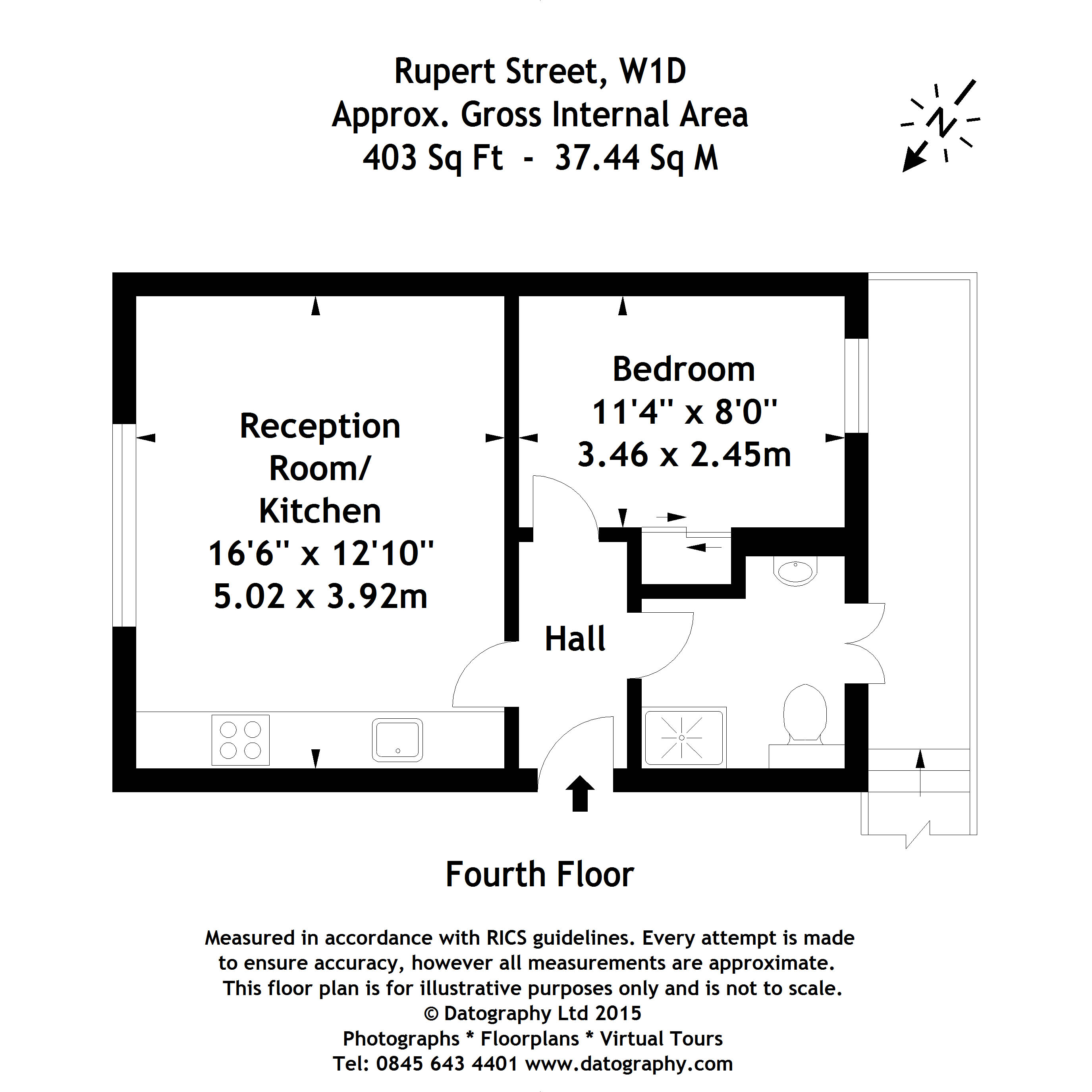 1 Bedrooms Flat for sale in Rupert Street, Soho, London W1D