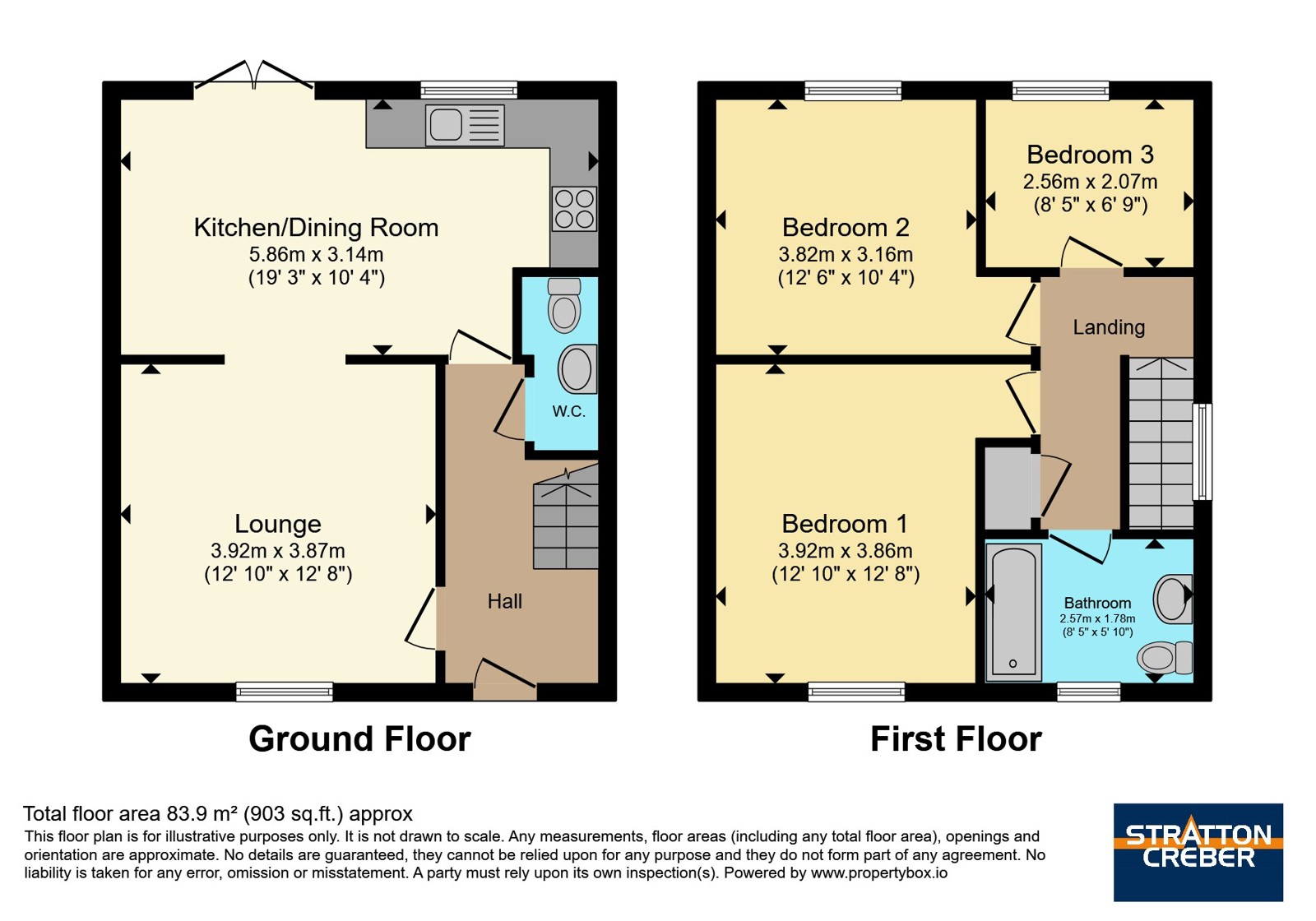 12, Hanover Parc, St. Columb floorplan