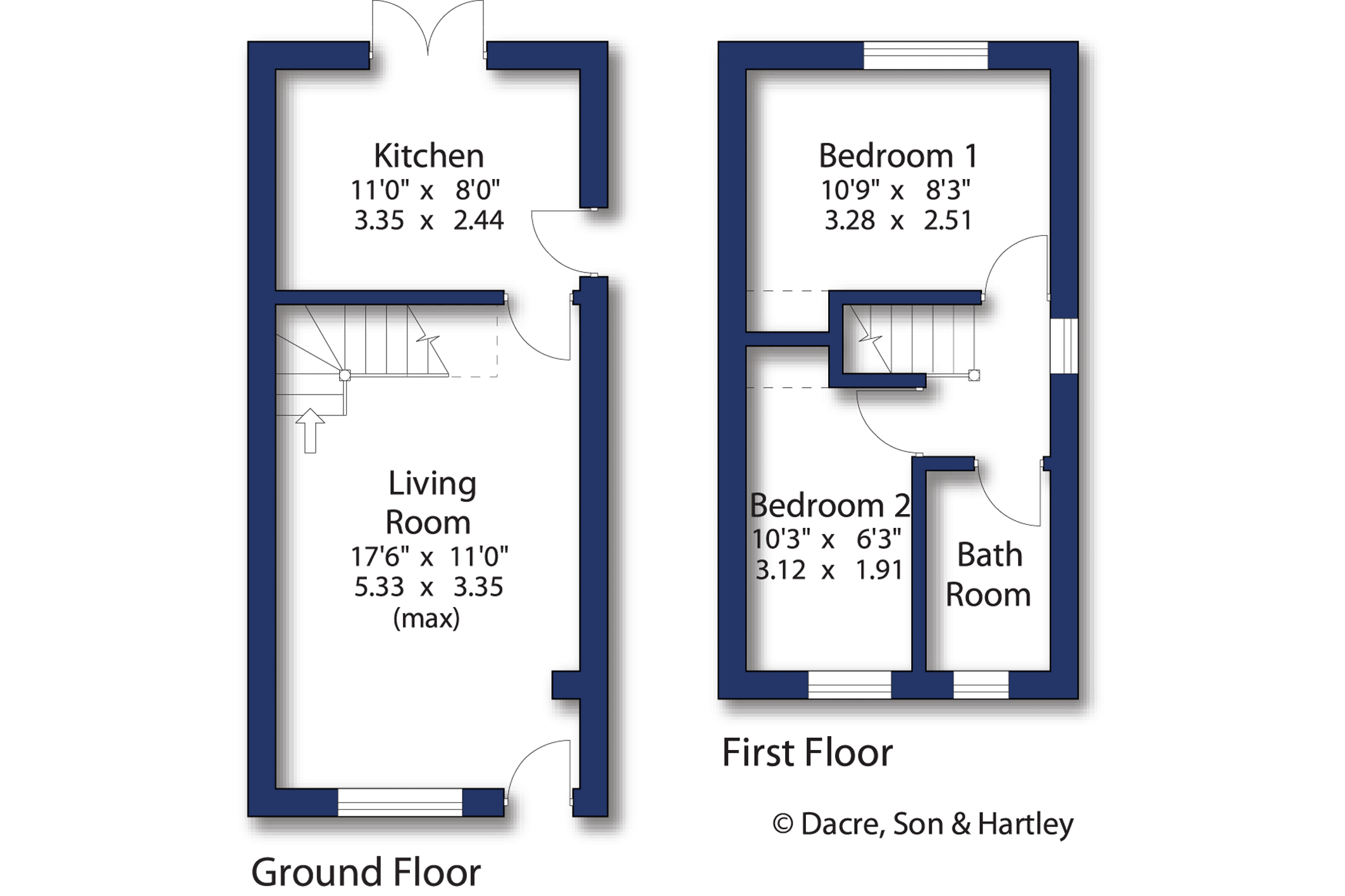 9, Daisy Close, Batley floorplan