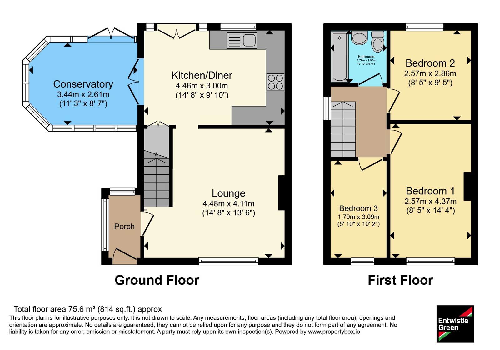 7, Kintore Drive, Warrington floorplan