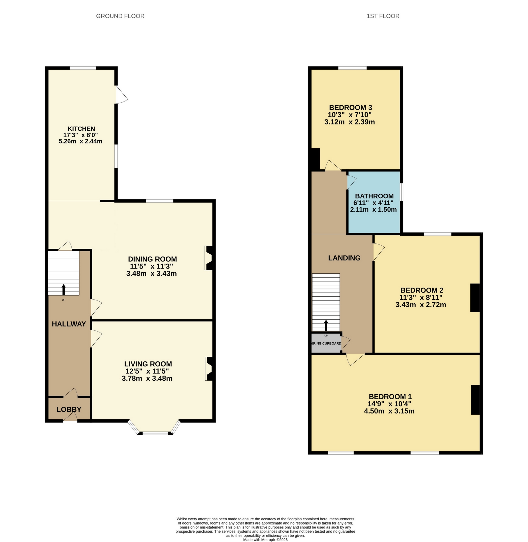 94, Goldcroft, Yeovil floorplan