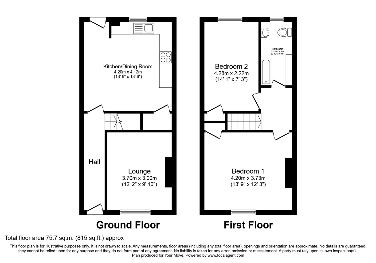 Edleston Street, Lancashire floorplan